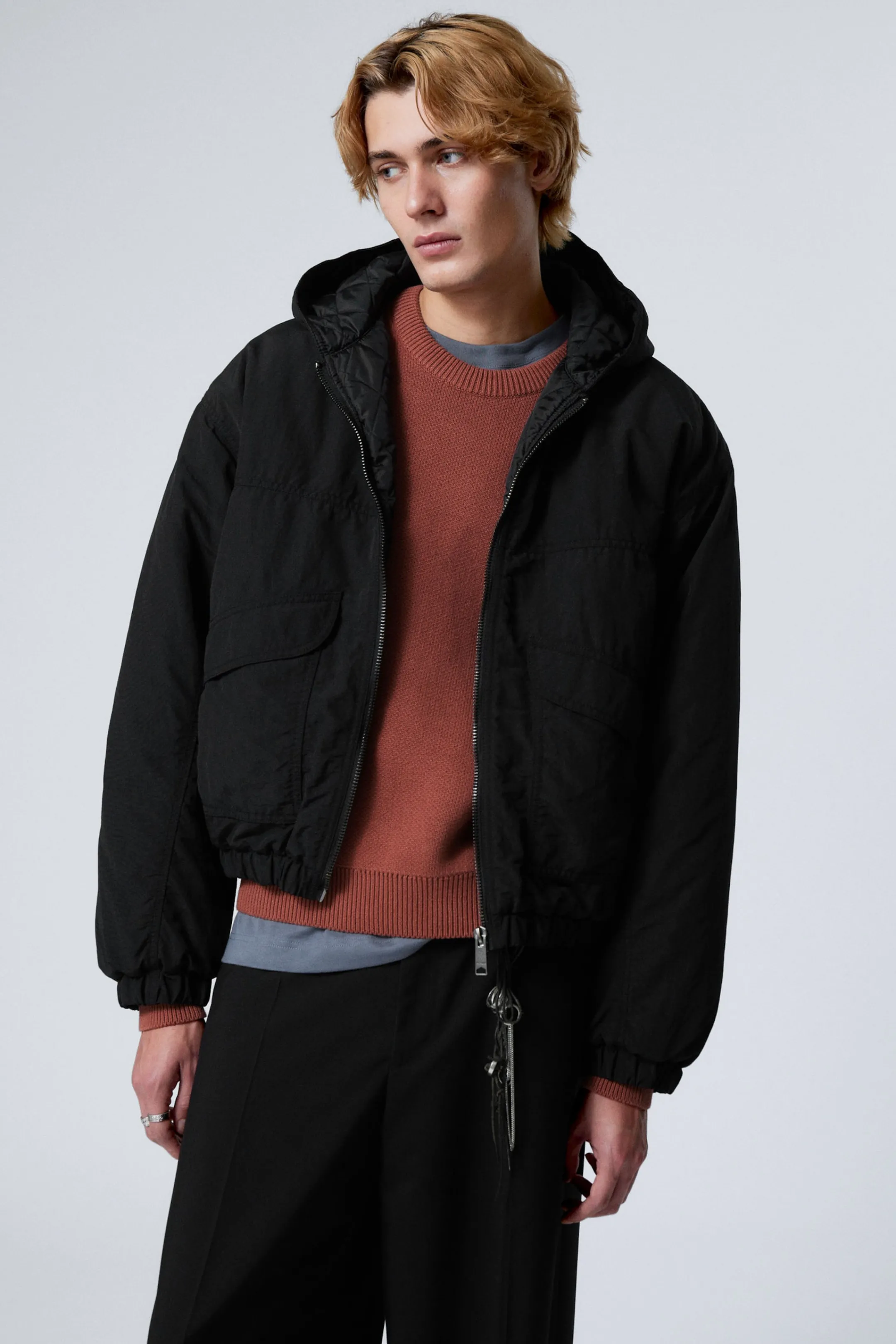 Weekday RELAXED NYLON BOMBER JACKER> Jackets & Coats