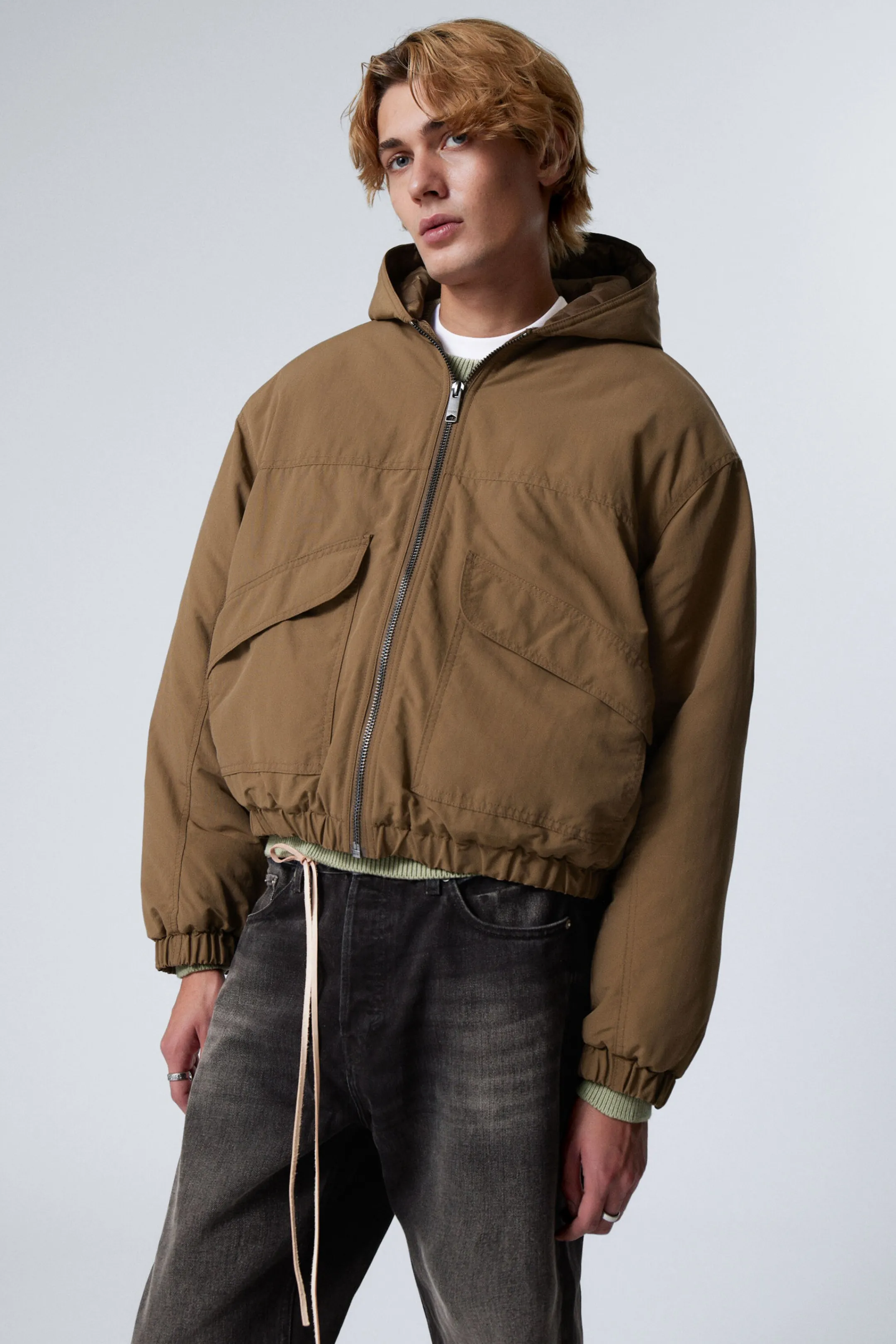 Weekday RELAXED NYLON BOMBER JACKER> Jackets & Coats