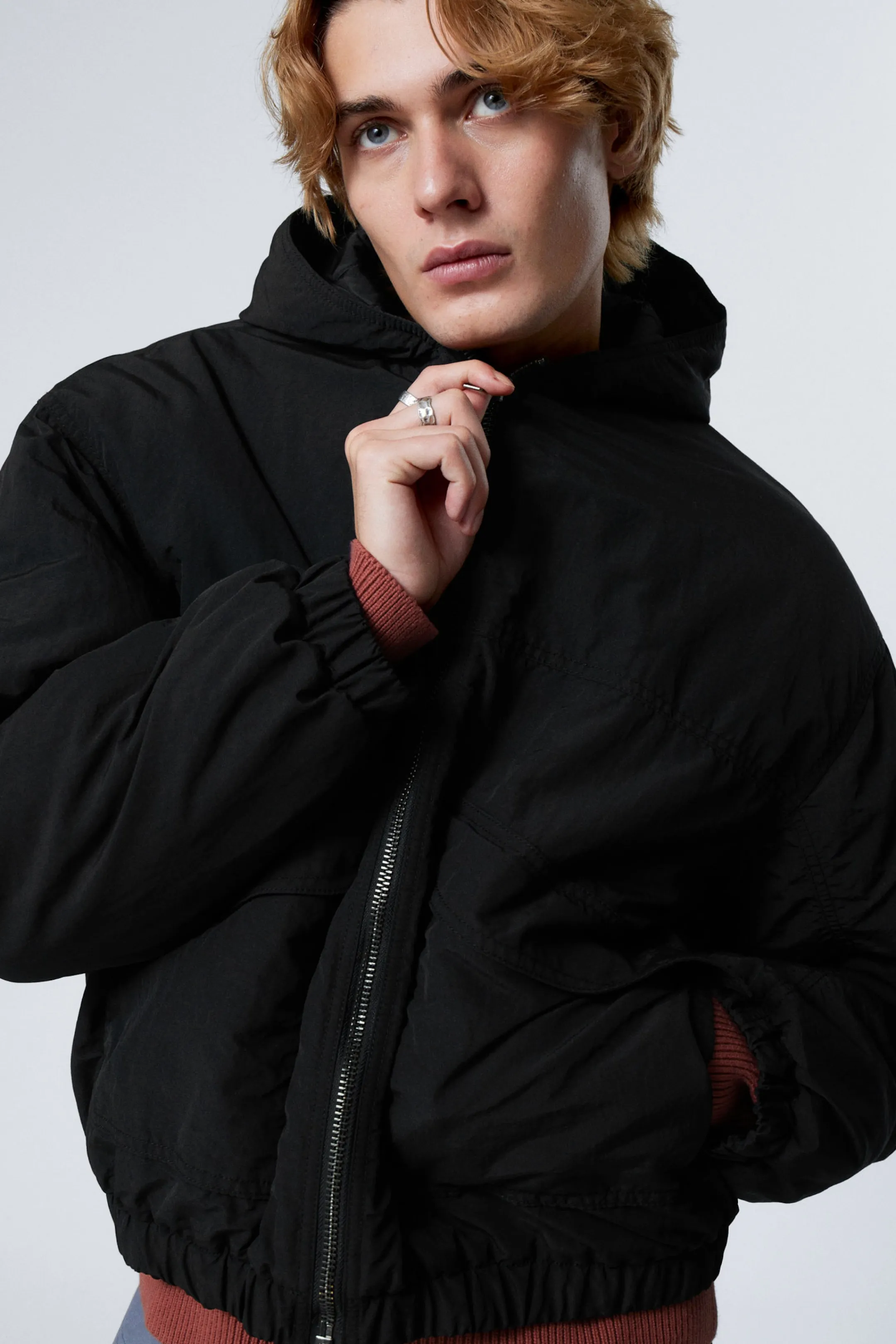 Weekday RELAXED NYLON BOMBER JACKER> Jackets & Coats