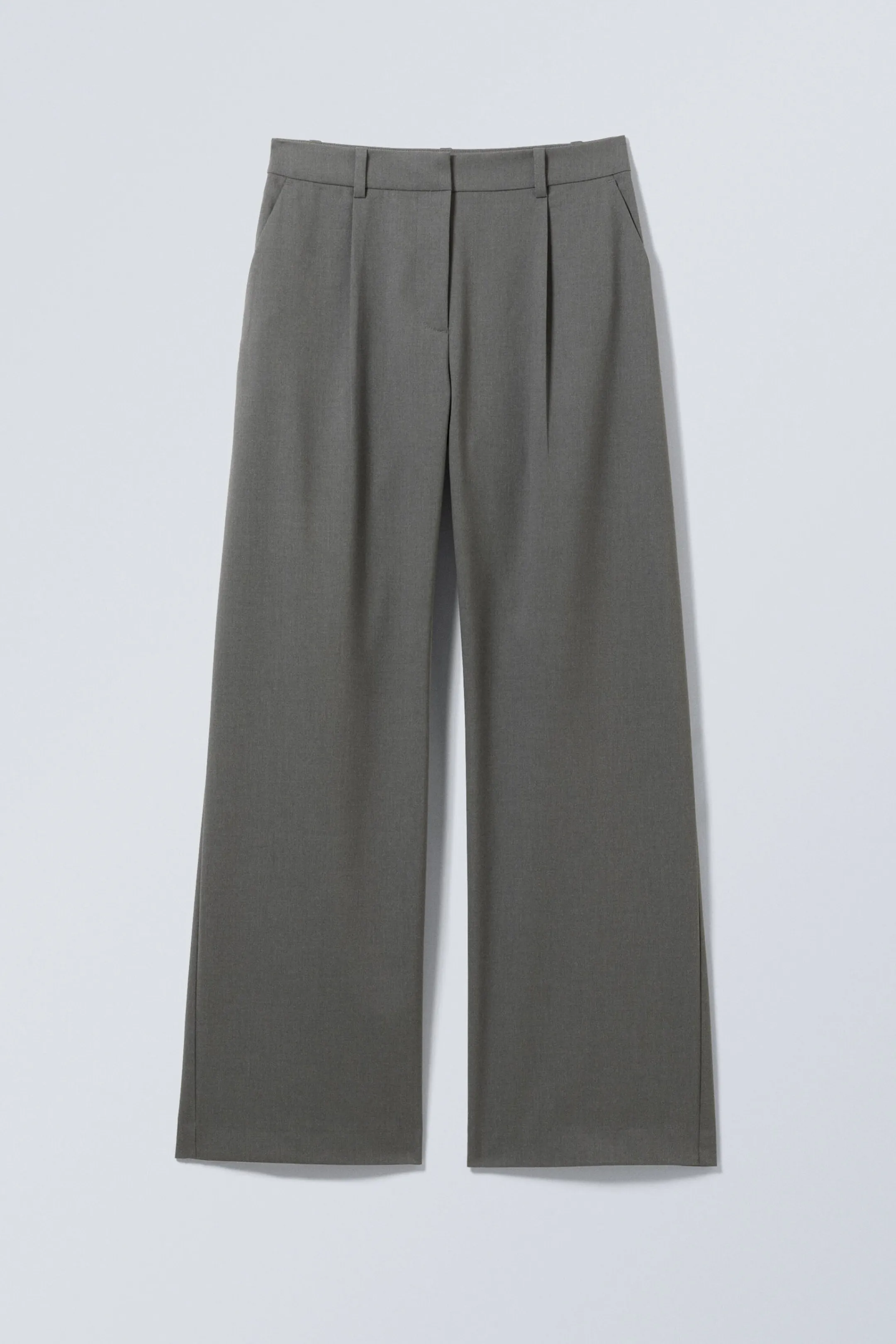 Weekday RELAXED PLEATED SUITING TROUSERS>Women Trousers