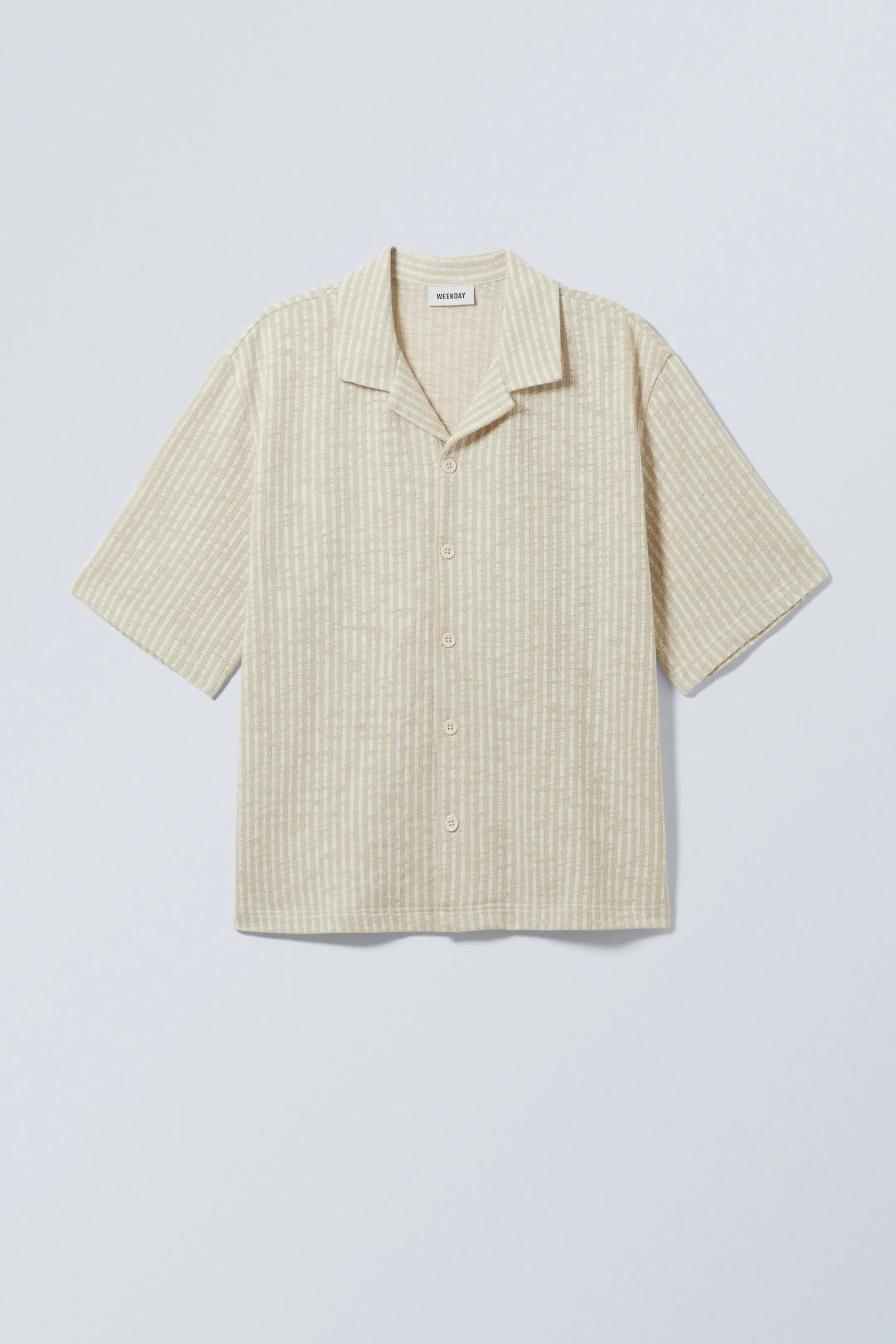 Weekday RELAXED STRIPED RESORT SHIRT> Shirts