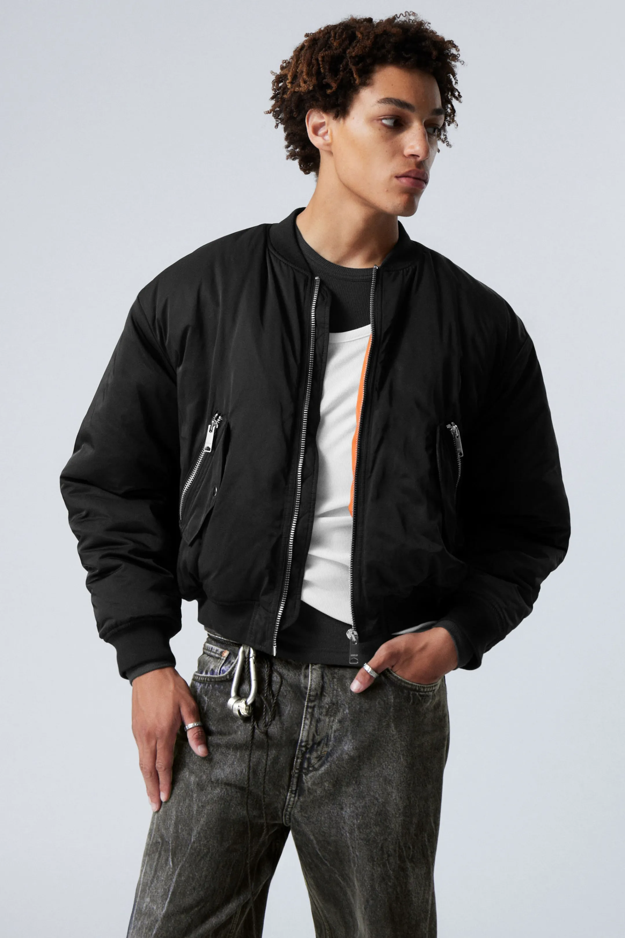 Weekday RELAXED TWILL BOMBER JACKET> Jackets & Coats