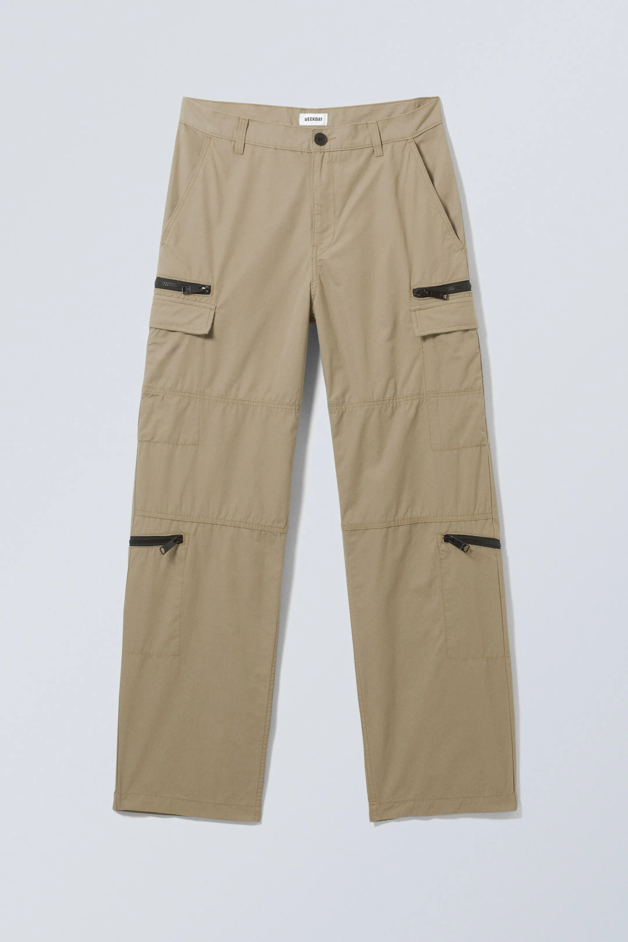 Weekday RELAXED ZIPPED TROUSERS> Trousers