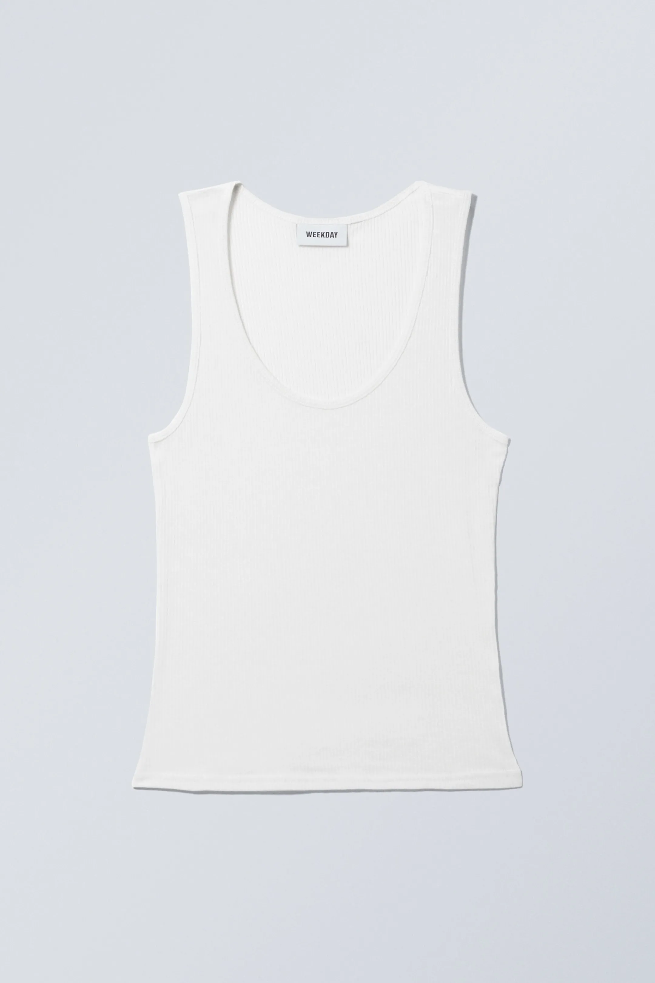 Weekday SHEER RIB TANK TOP>Women Basics | Tops