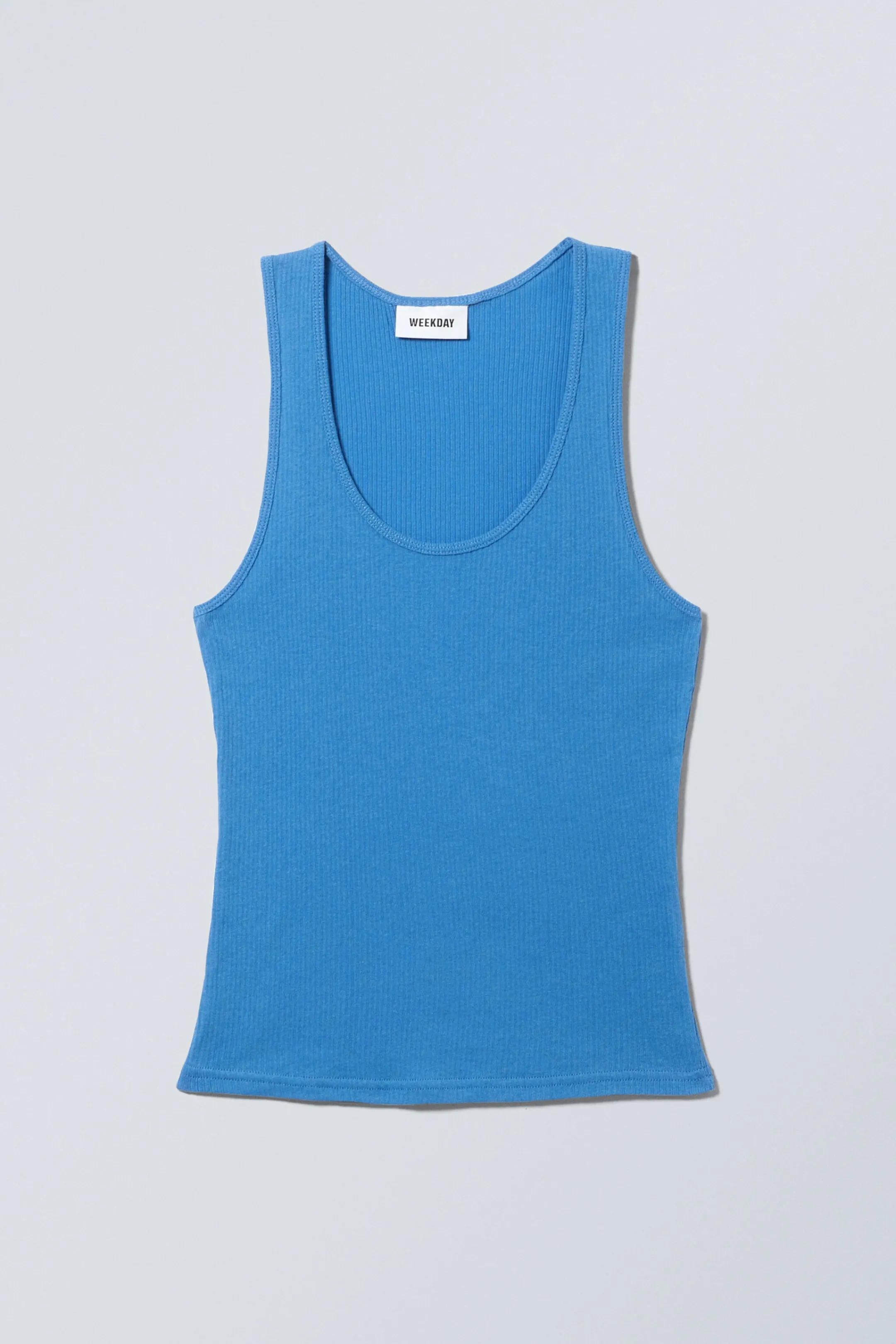 Weekday SHEER RIB TANK TOP>Women Basics | Tops