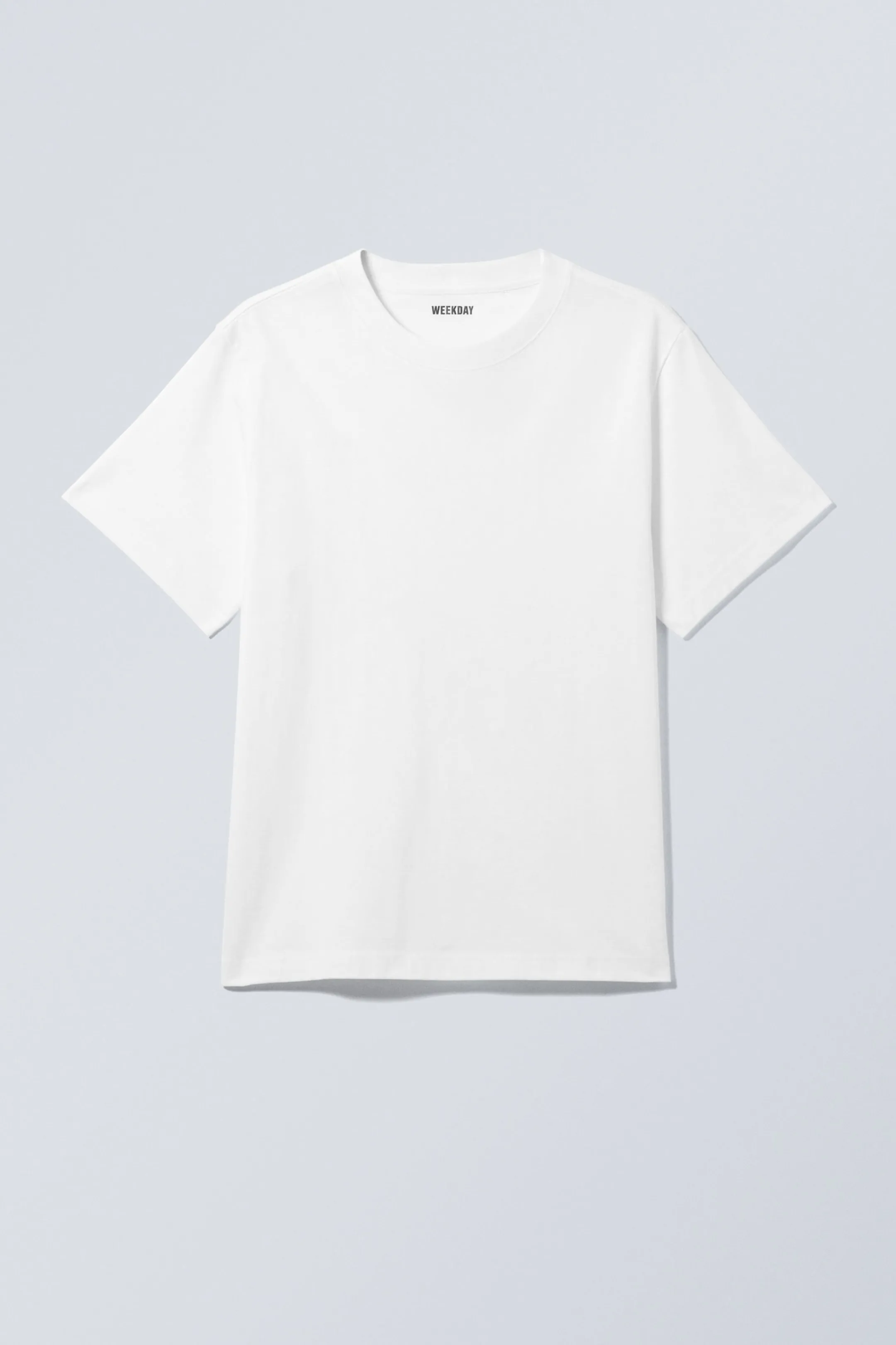 Weekday SHORT BOXY HEAVYWEIGHT T-SHIRT> Basics | T-Shirts & Tops