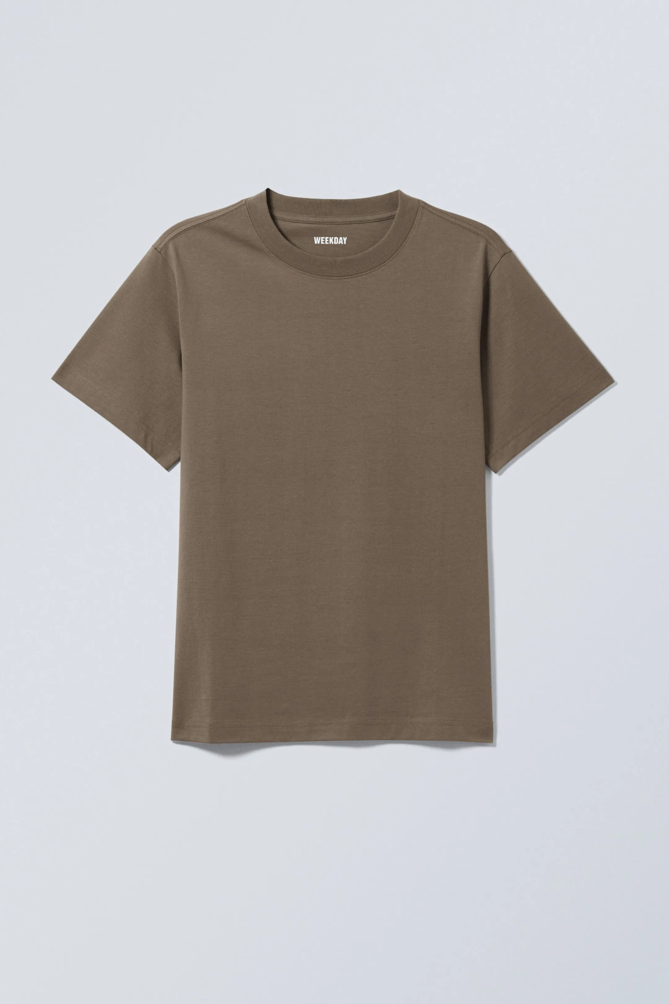 Weekday SHORT BOXY HEAVYWEIGHT T-SHIRT> Basics | T-Shirts & Tops