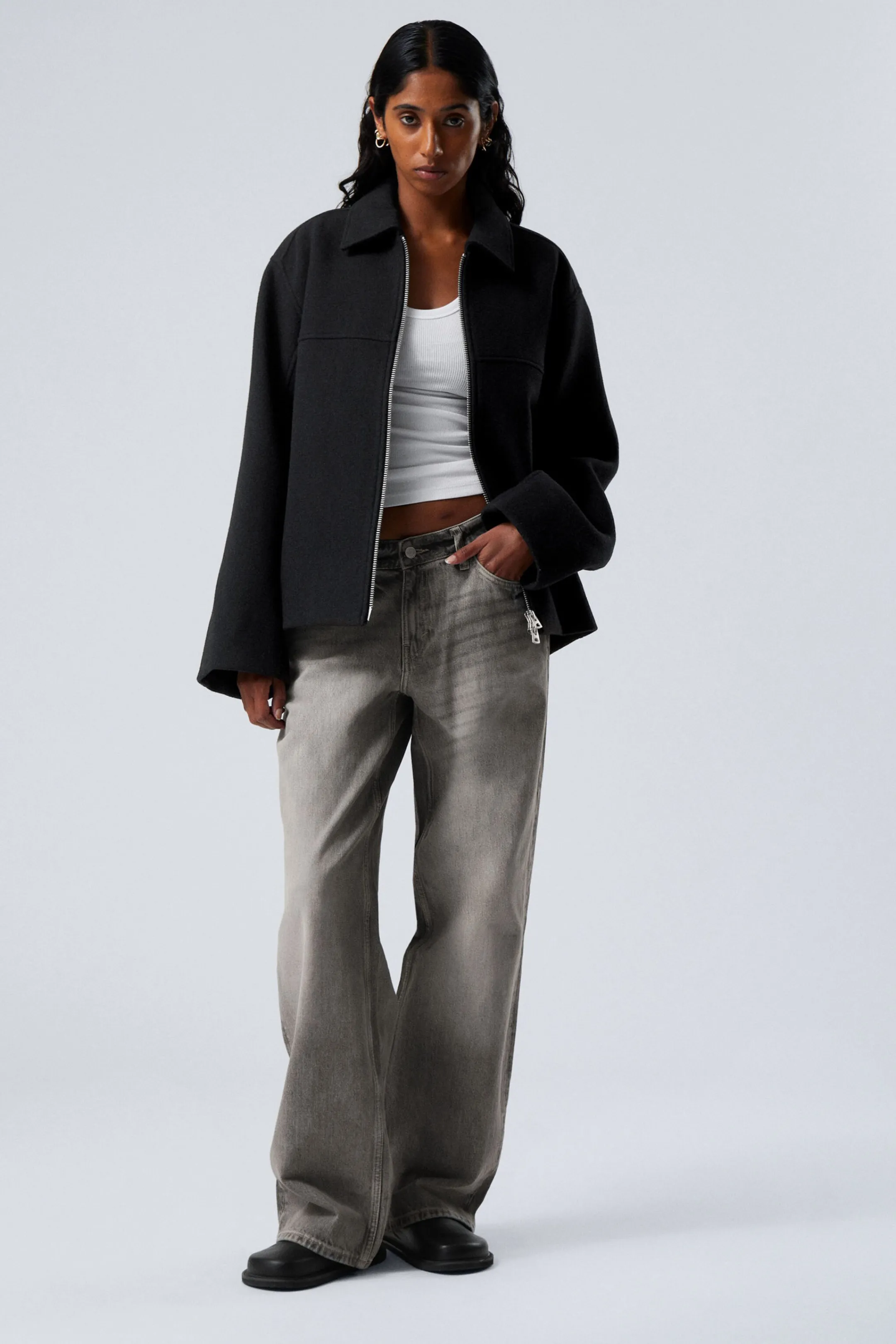 Weekday SHORT WOOL BLEND JACKET>Women Jackets & Coats