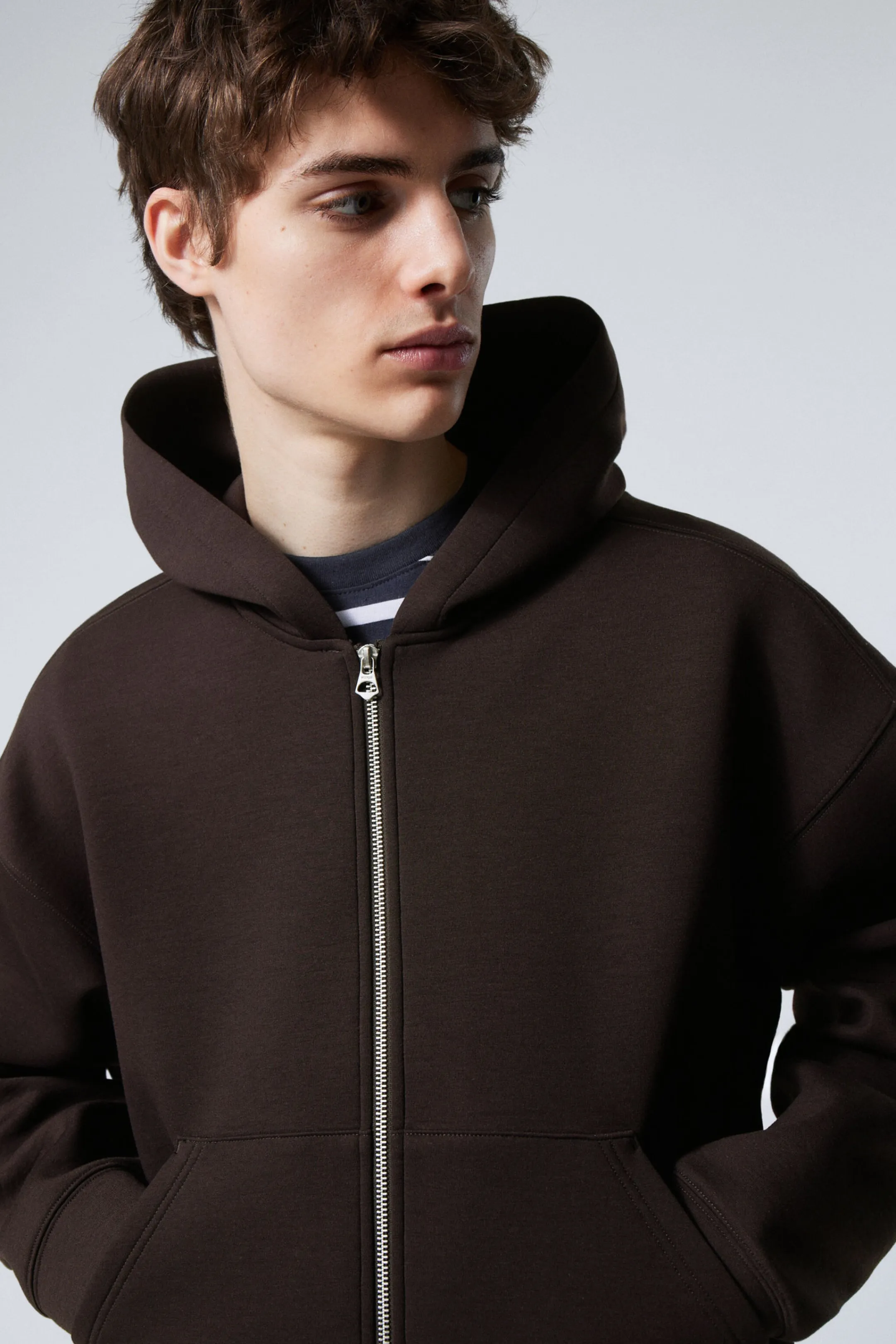 Weekday SIMON SCUBA ZIP HOODIE> Hoodies