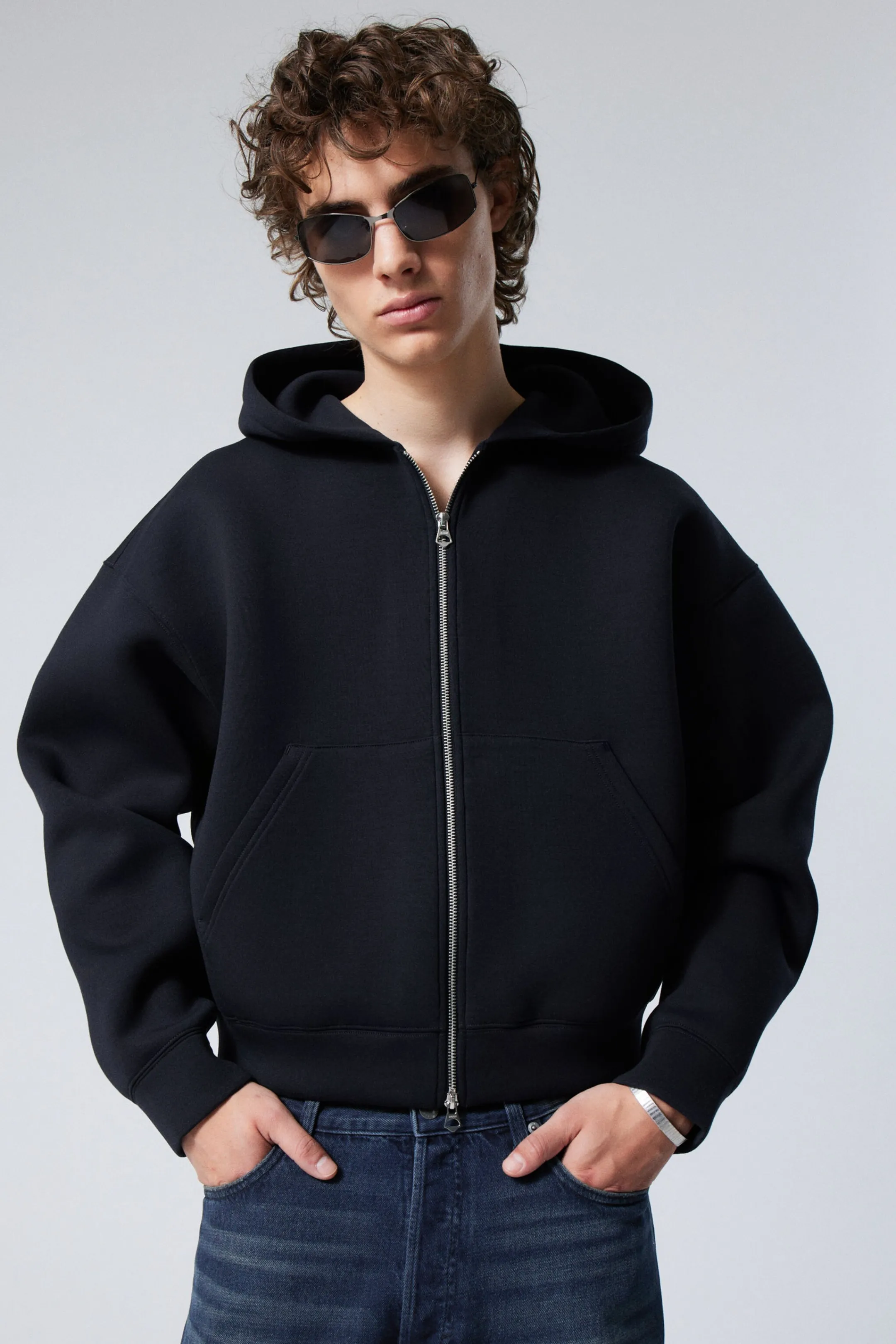 Weekday SIMON SCUBA ZIP HOODIE> Hoodies