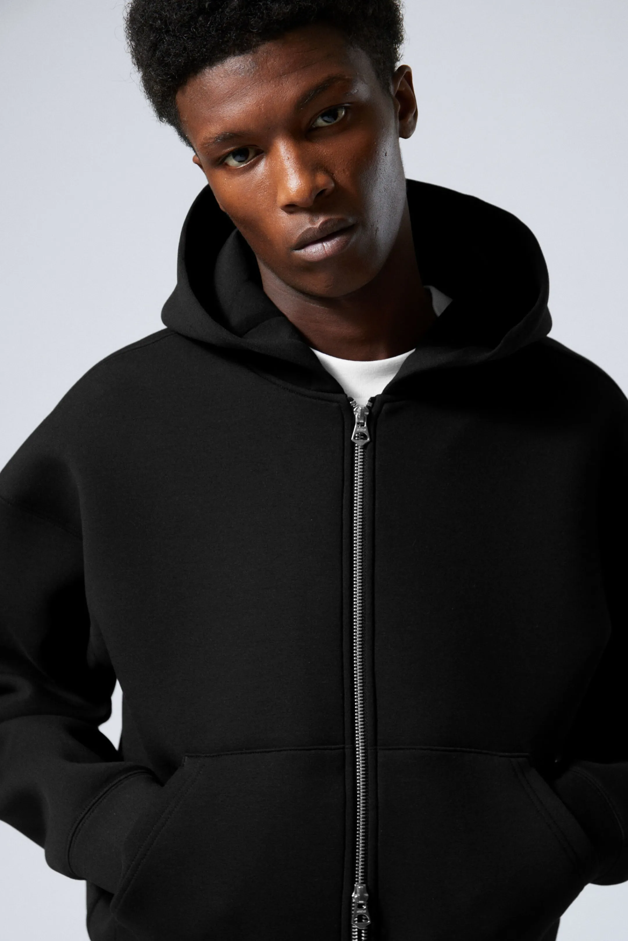 Weekday SIMON SCUBA ZIP HOODIE> Hoodies