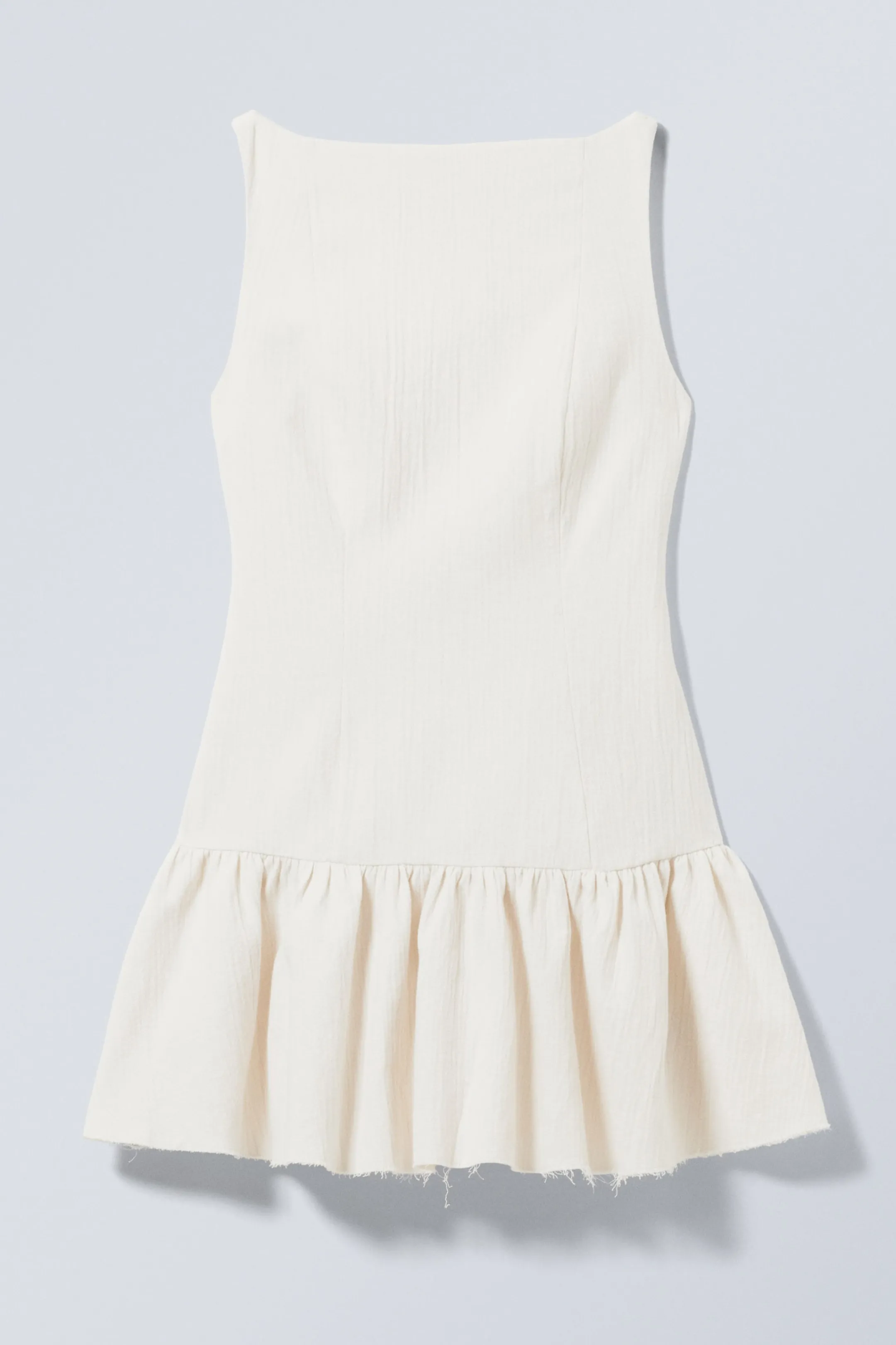 Weekday SLEEVELESS TWILL MINI DRESS>Women Dresses