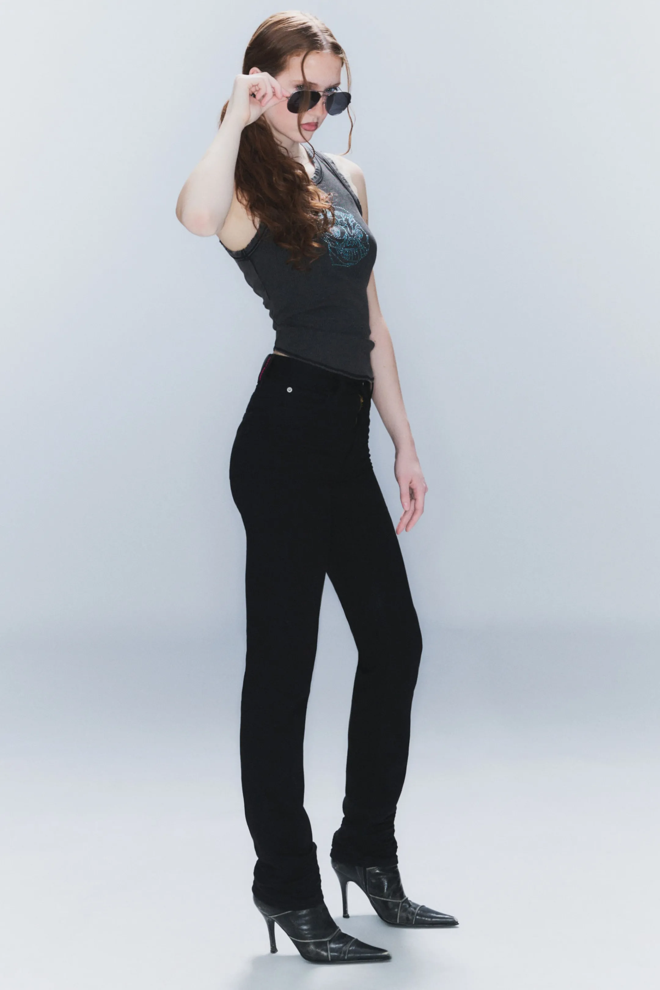 Weekday SLEEZIE HIGH WAIST SKINNY JEANS>Women Jeans