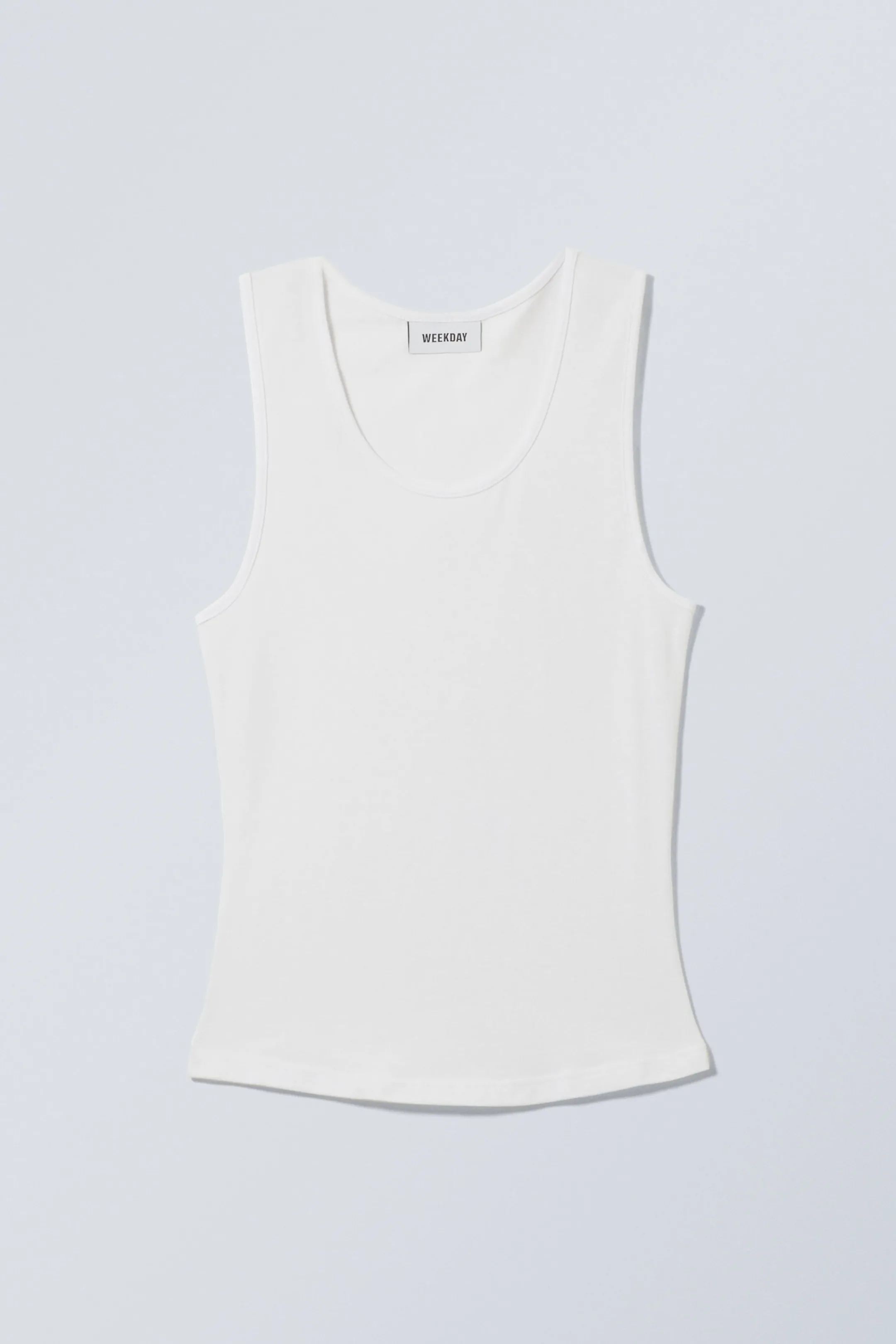 Weekday SMOOTH FITTED TANK TOP>Women Basics | Tops