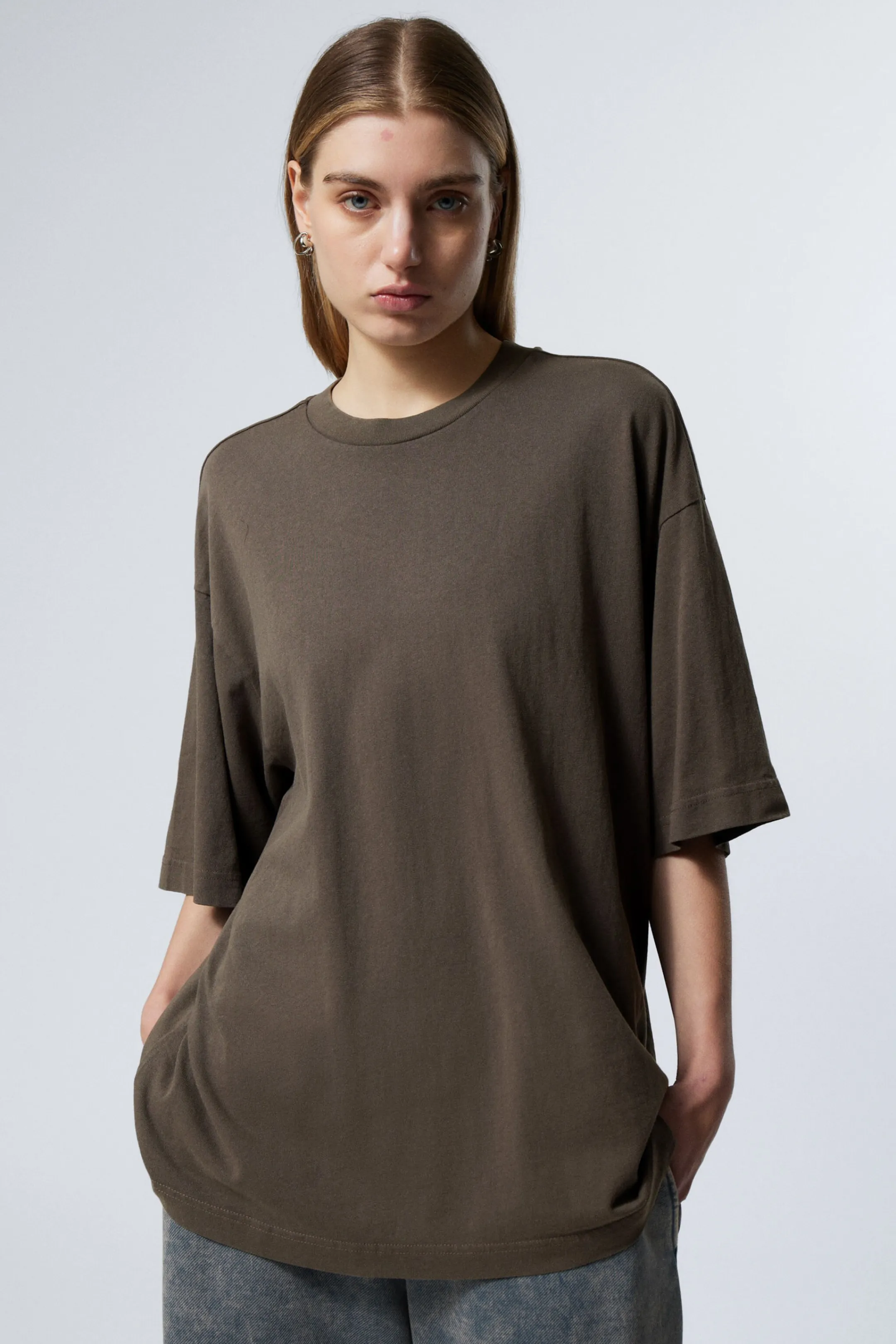 Weekday SOFT OVERSIZED T-SHIRT>Women Basics | Tops