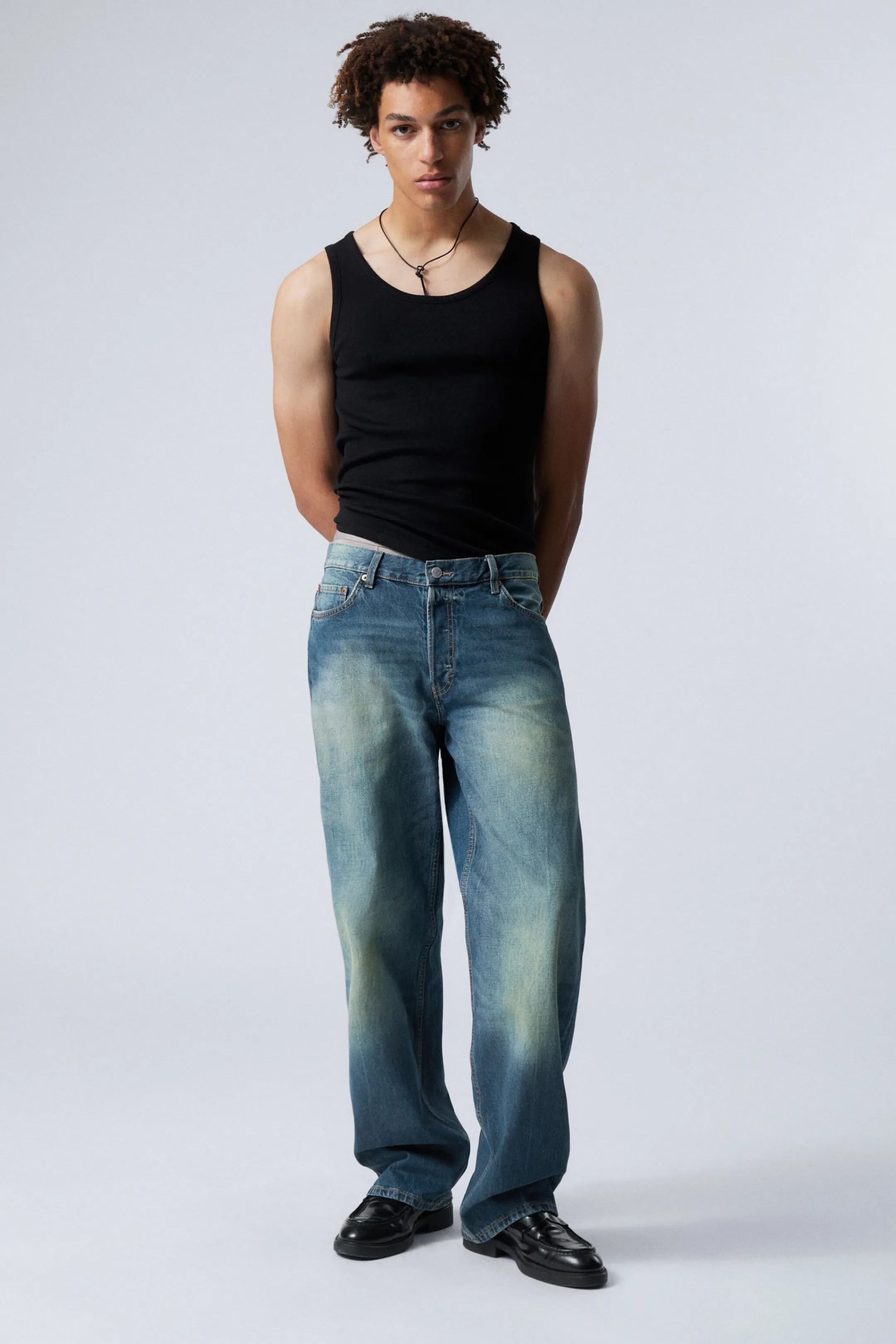 Weekday SPHERE LOW RISE LOOSE STRAIGHT LEG JEANS> Jeans