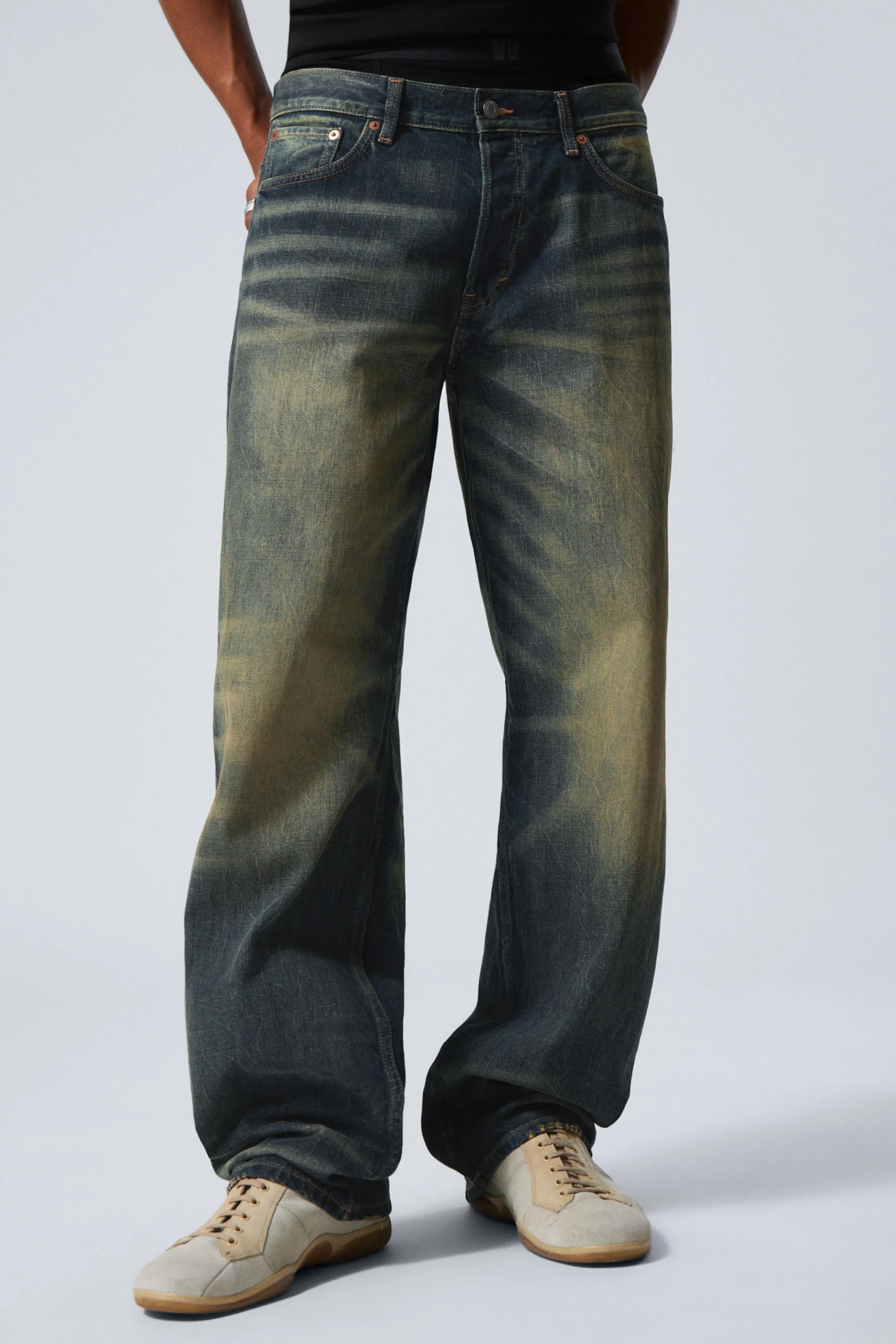 Weekday SPHERE LOW RISE LOOSE STRAIGHT LEG JEANS> Jeans