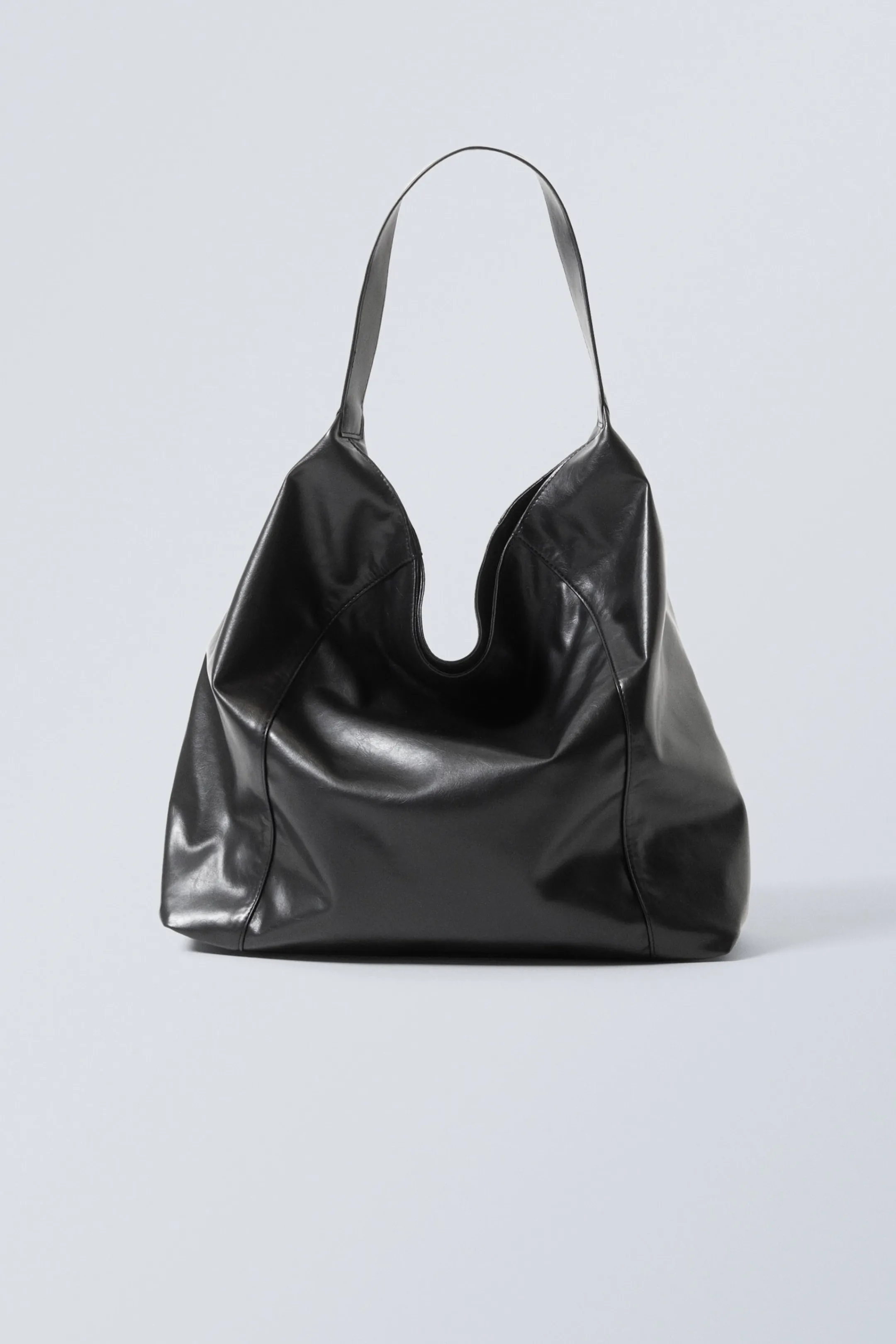 Weekday SQUARE FAUX LEATHER SHOULDER BAG>Women Bags