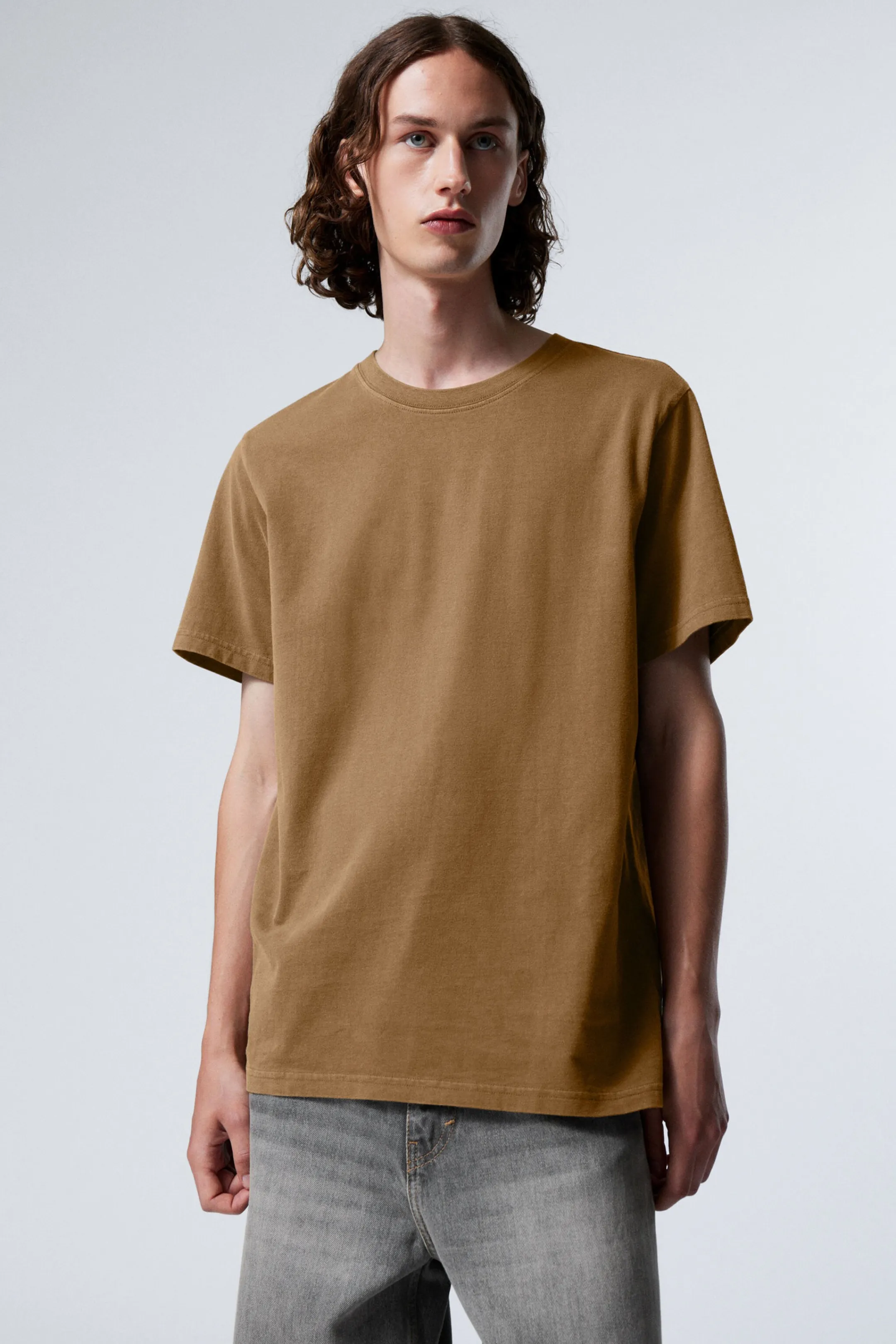 Weekday STANDARD MIDWEIGHT T-SHIRT> Basics | T-Shirts & Tops