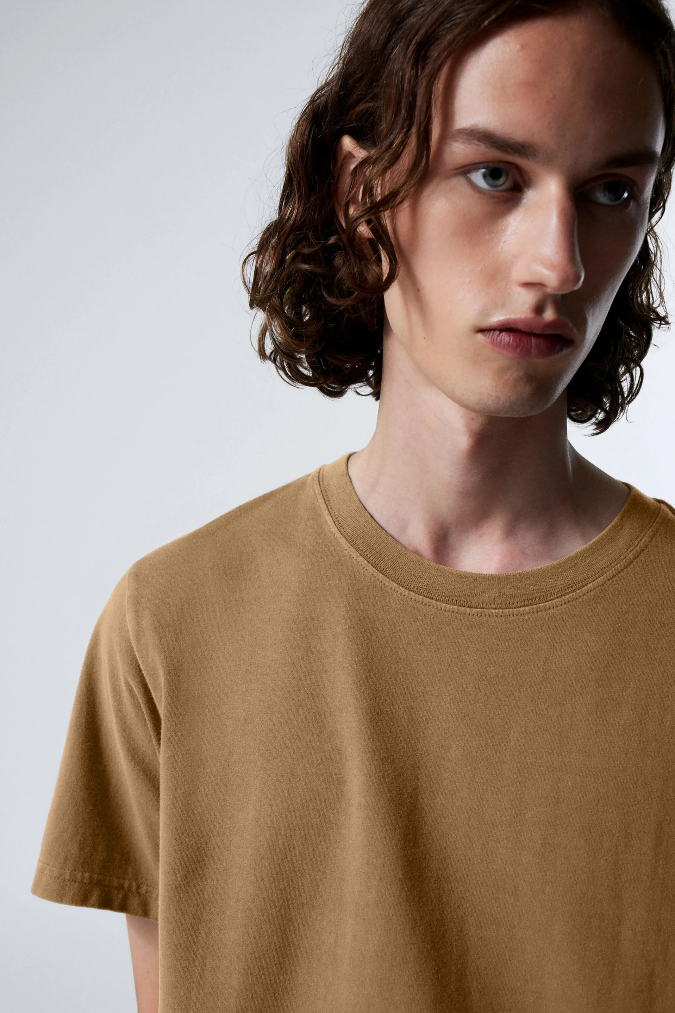 Weekday STANDARD MIDWEIGHT T-SHIRT> Basics | T-Shirts & Tops