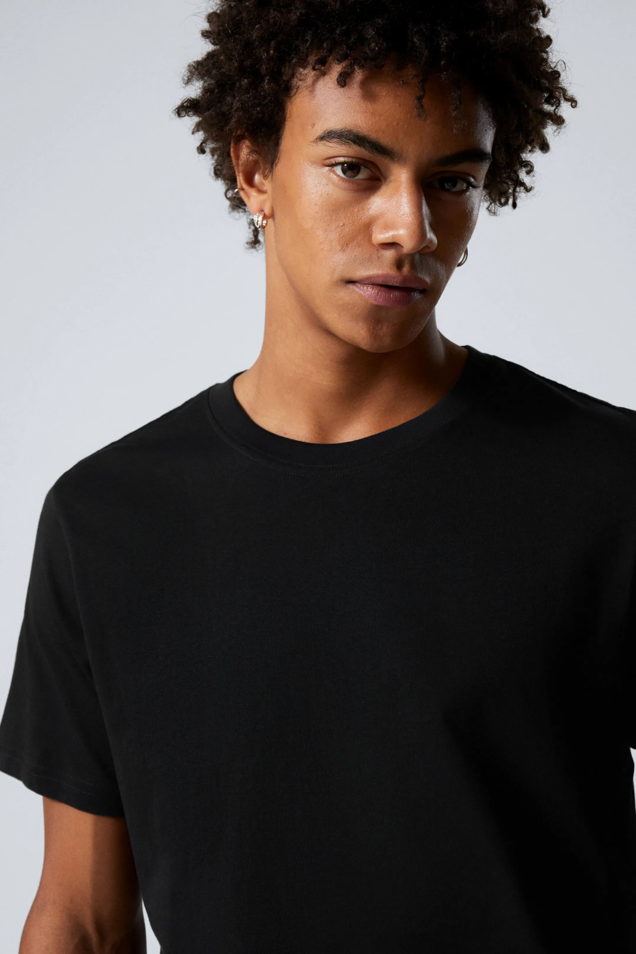 Weekday STANDARD MIDWEIGHT T-SHIRT> Basics | T-Shirts & Tops