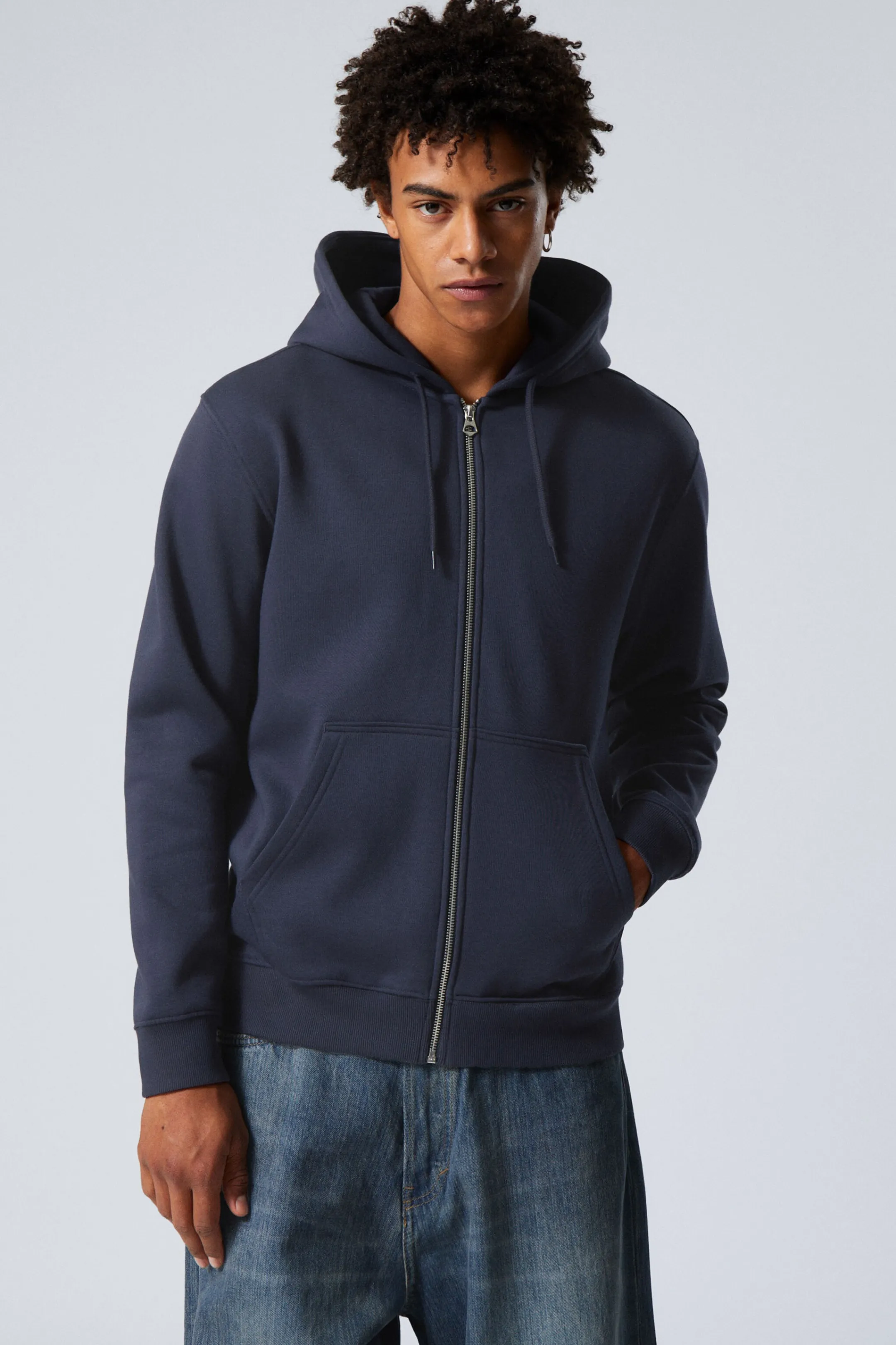 Weekday STANDARD MIDWEIGHT ZIP HOODIE> Basics | Hoodies