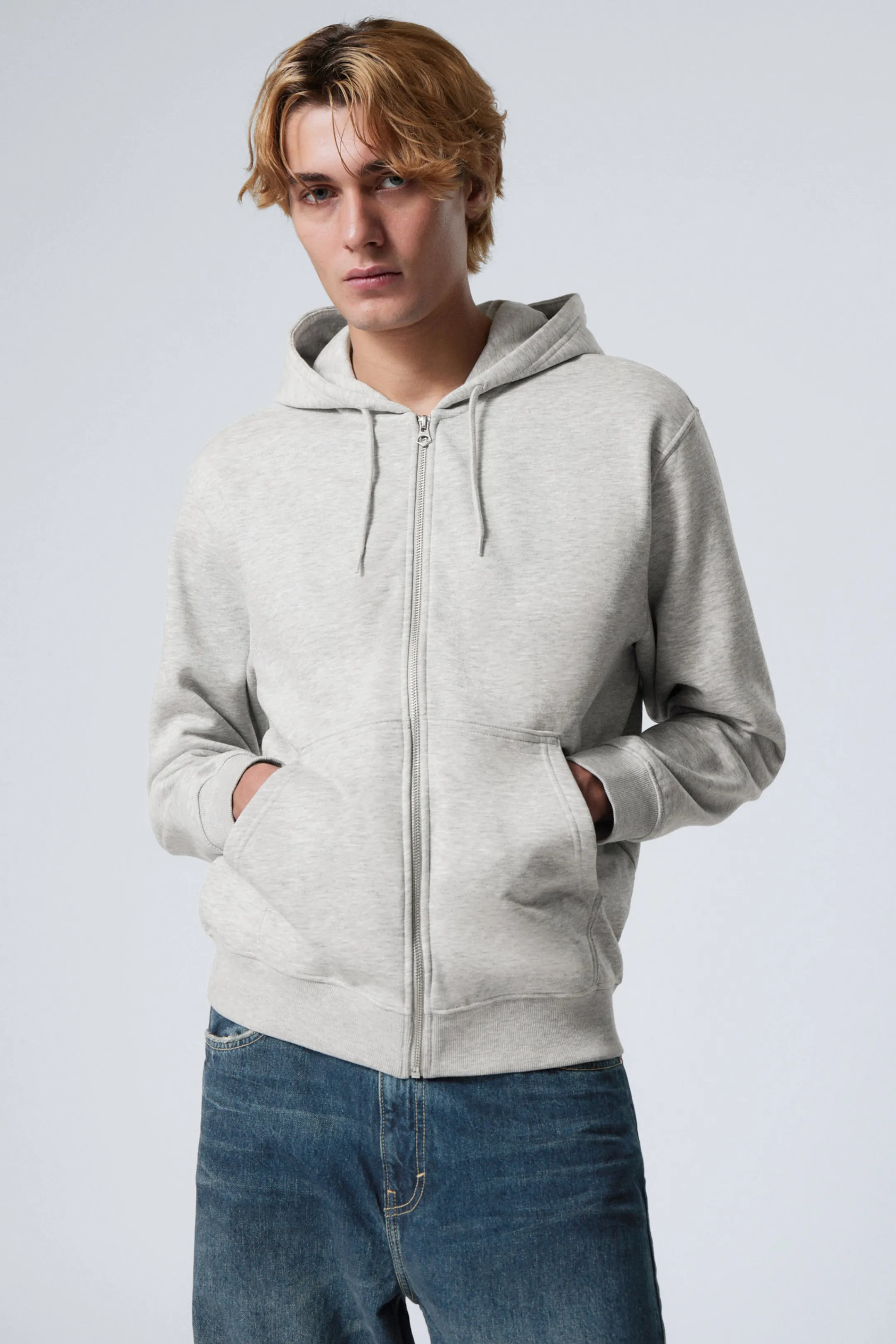 Weekday STANDARD MIDWEIGHT ZIP HOODIE> Basics | Hoodies