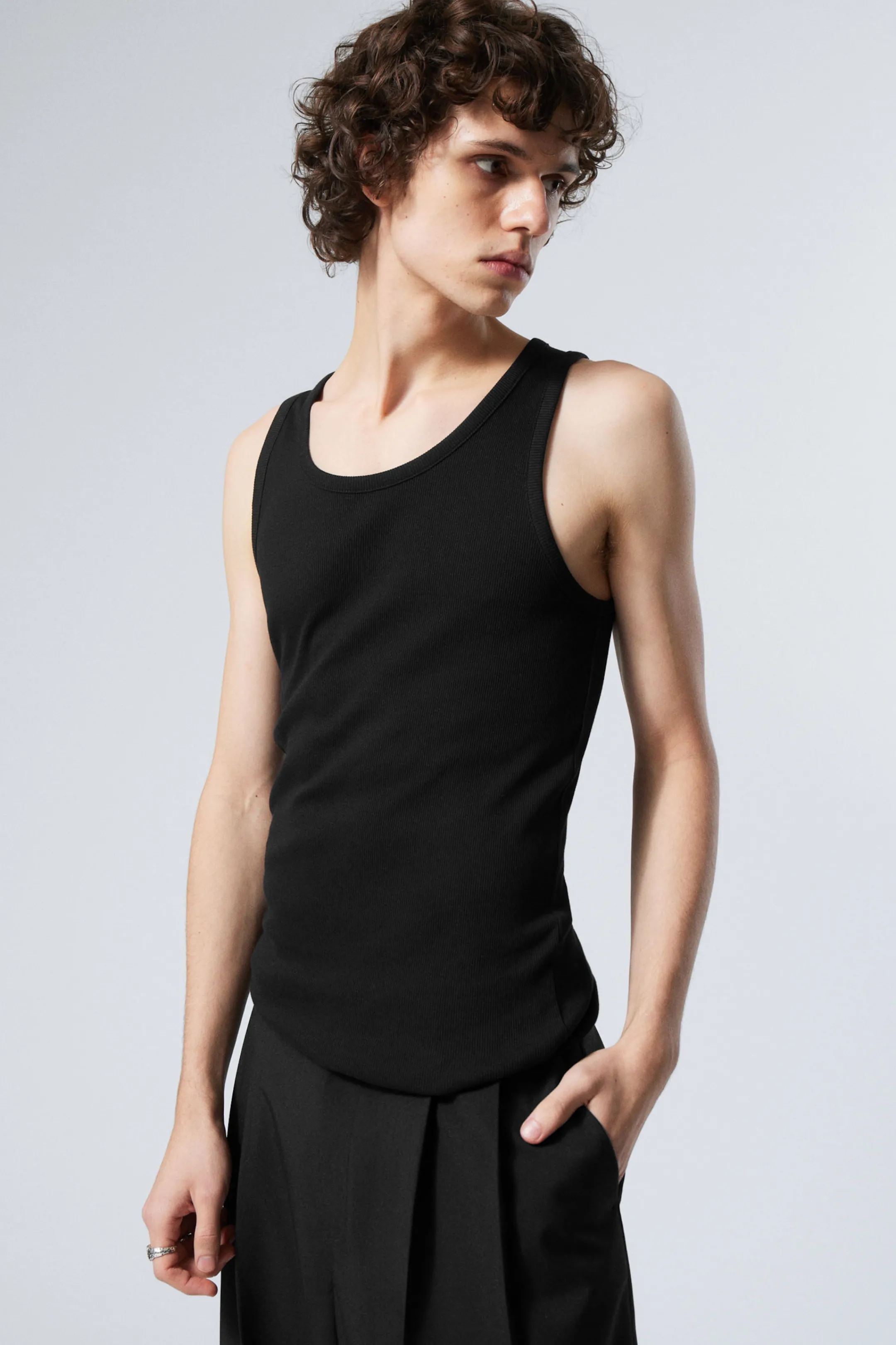 Weekday STANDARD TANK TOP> Basics | T-Shirts & Tops