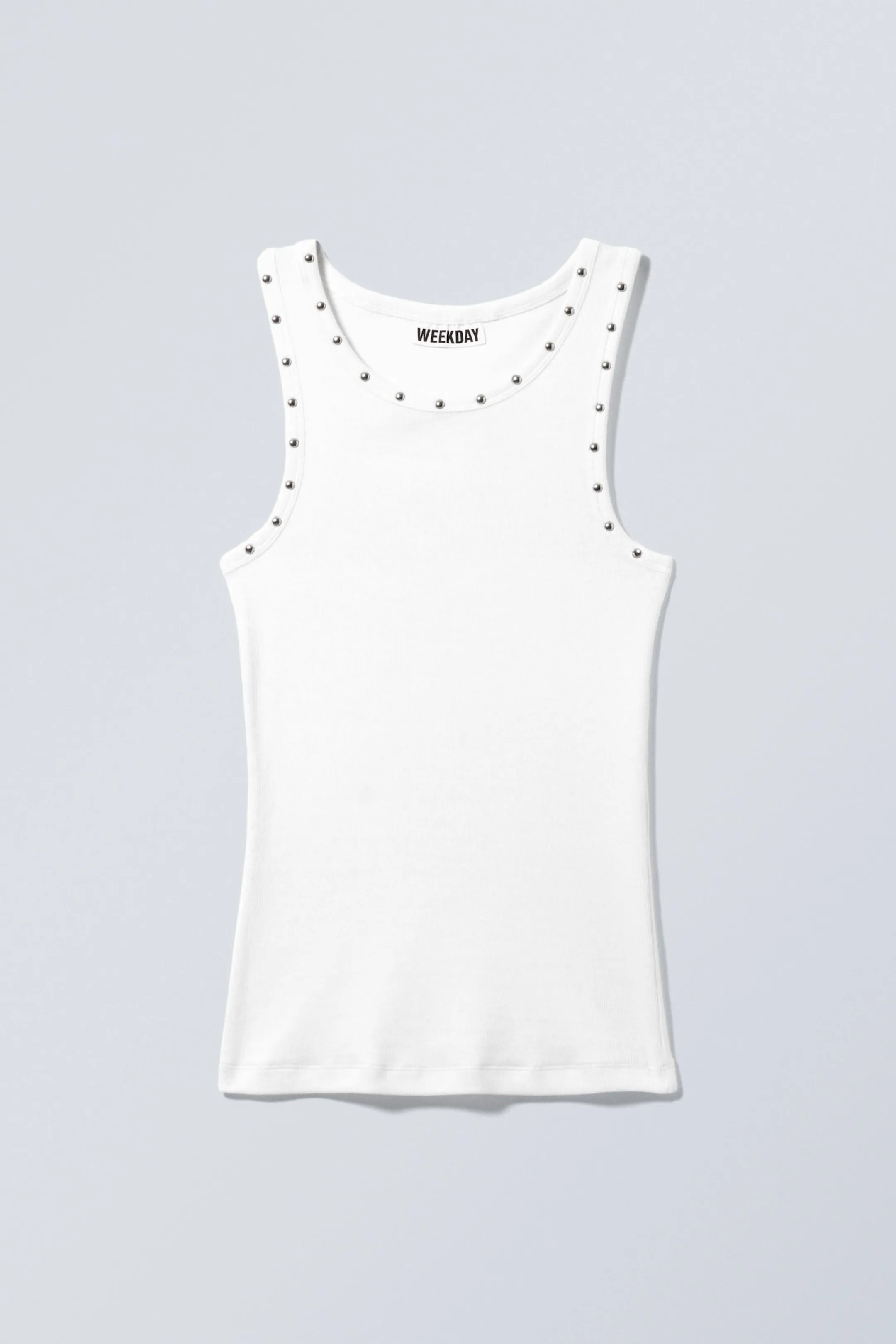 Weekday STUD DETAILED TANK TOP>Women Tops