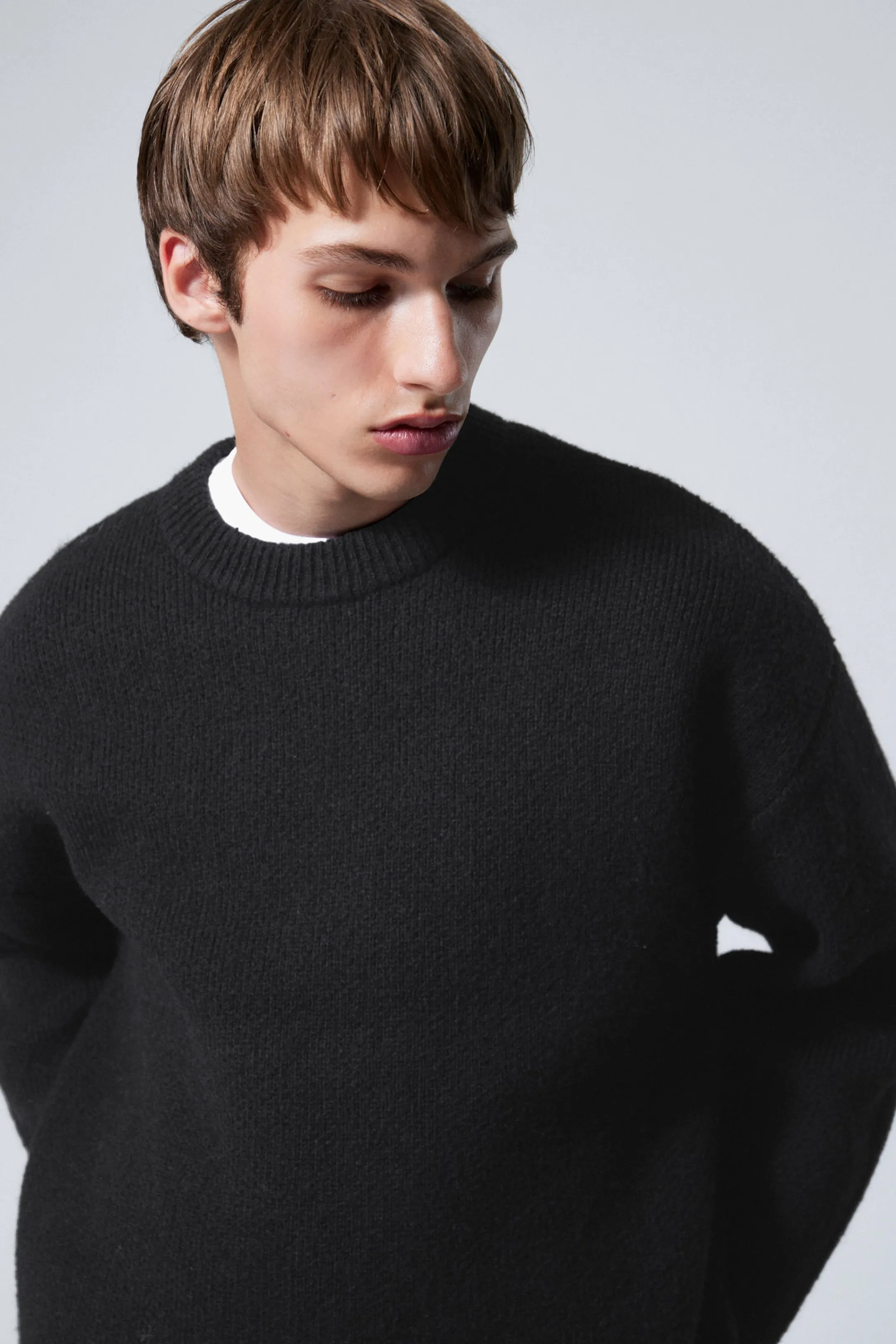 Weekday TEO OVERSIZED WOOL BLEND KNIT SWEATER> Knitwear