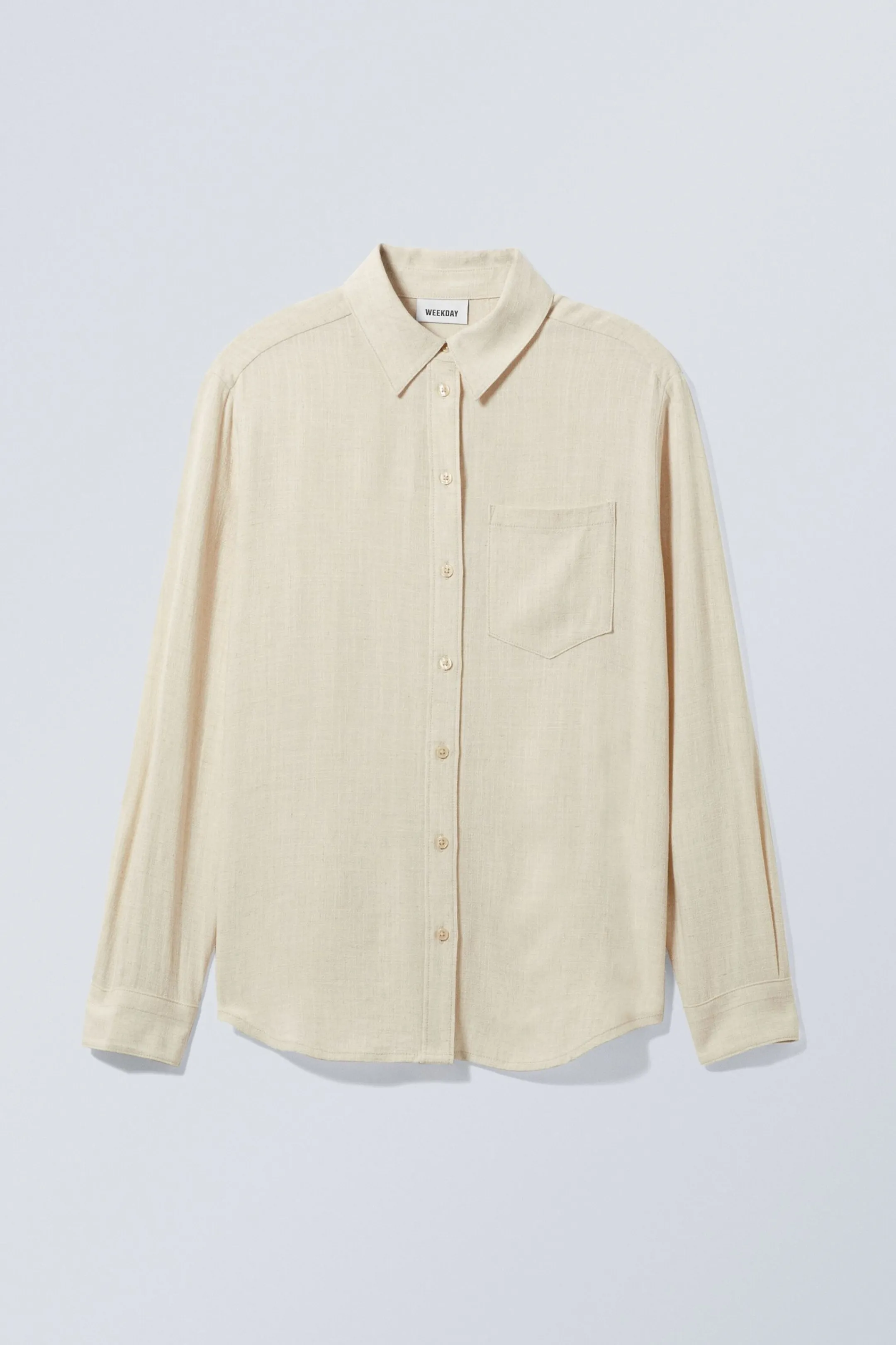 Weekday TESSA LINEN MIX SHIRT>Women Blouses & Shirts