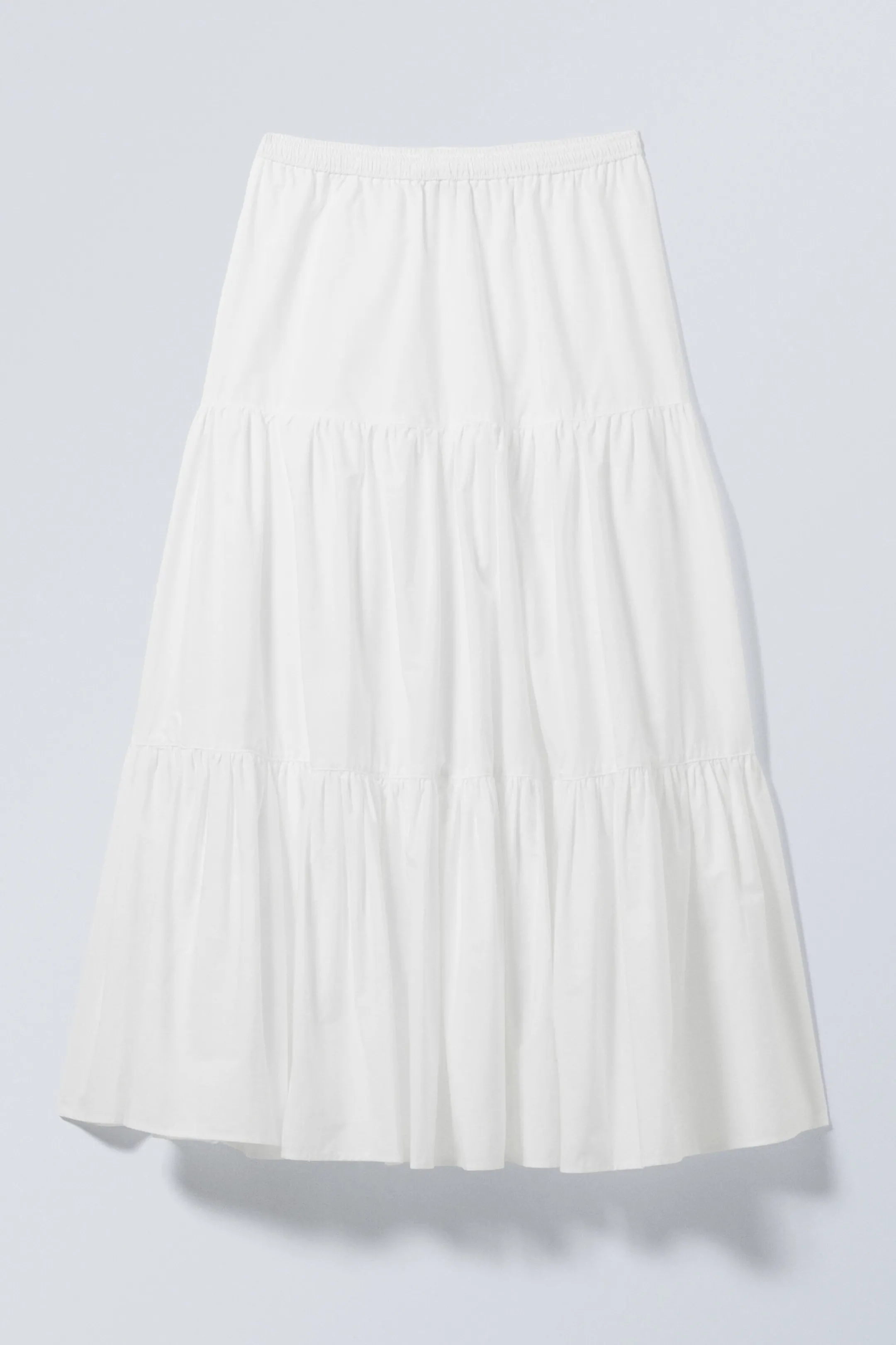 Weekday TIERED MAXI POPLIN SKIRT>Women Skirts