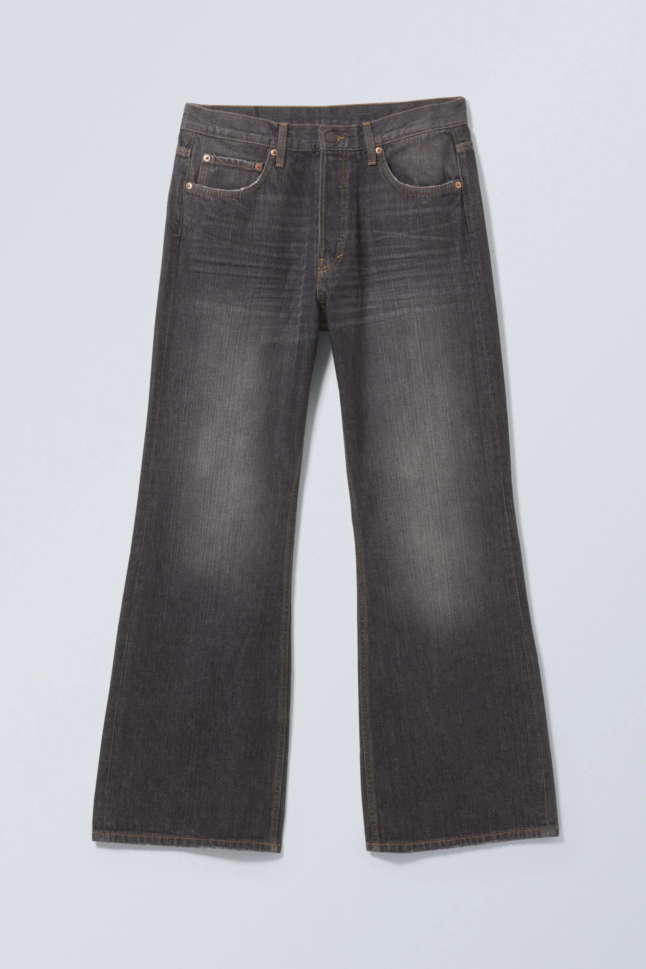 Weekday TIME LOOSE BOOTCUT LEG JEANS> Jeans