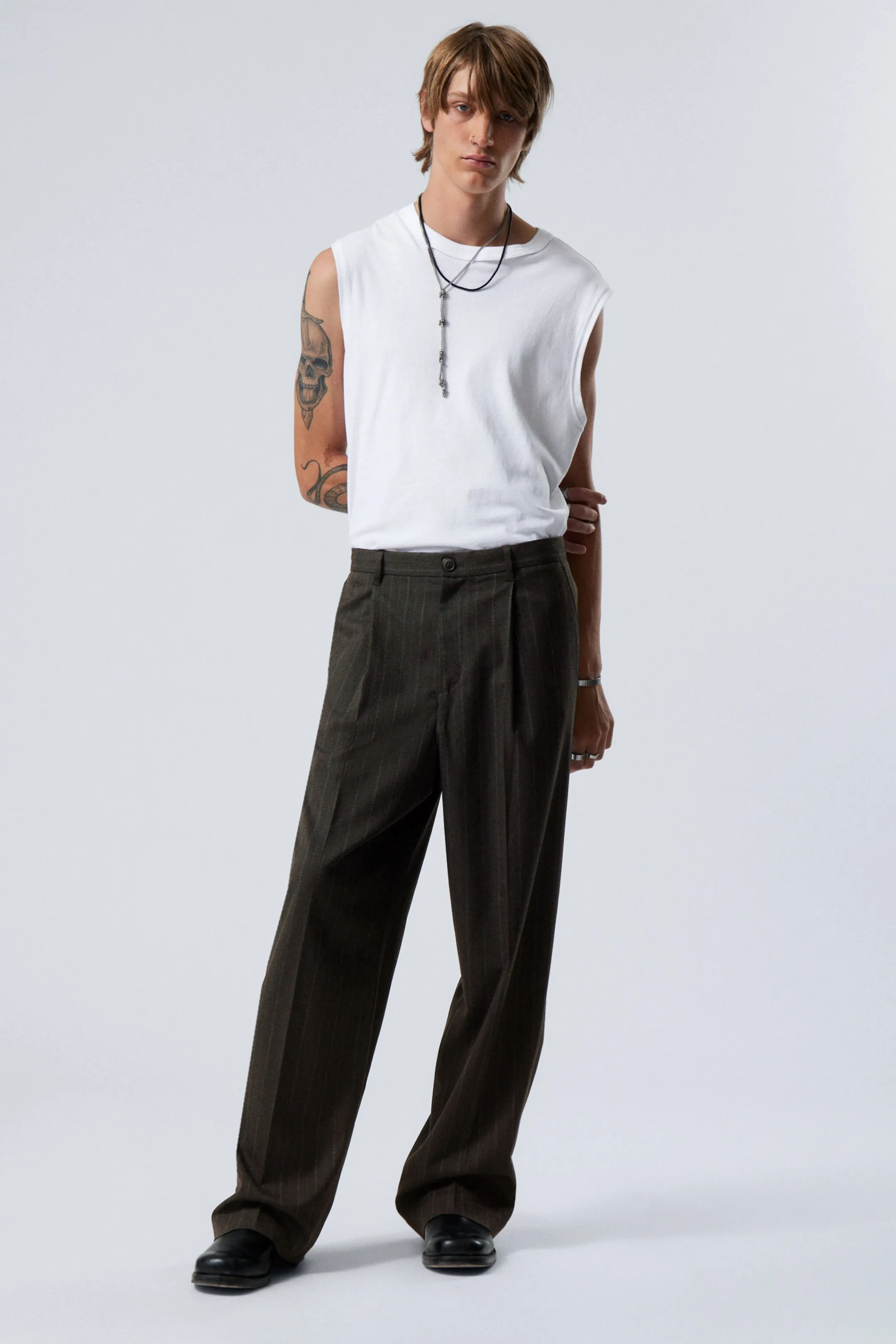 Weekday UNO LOOSE SUIT TROUSERS> Trousers