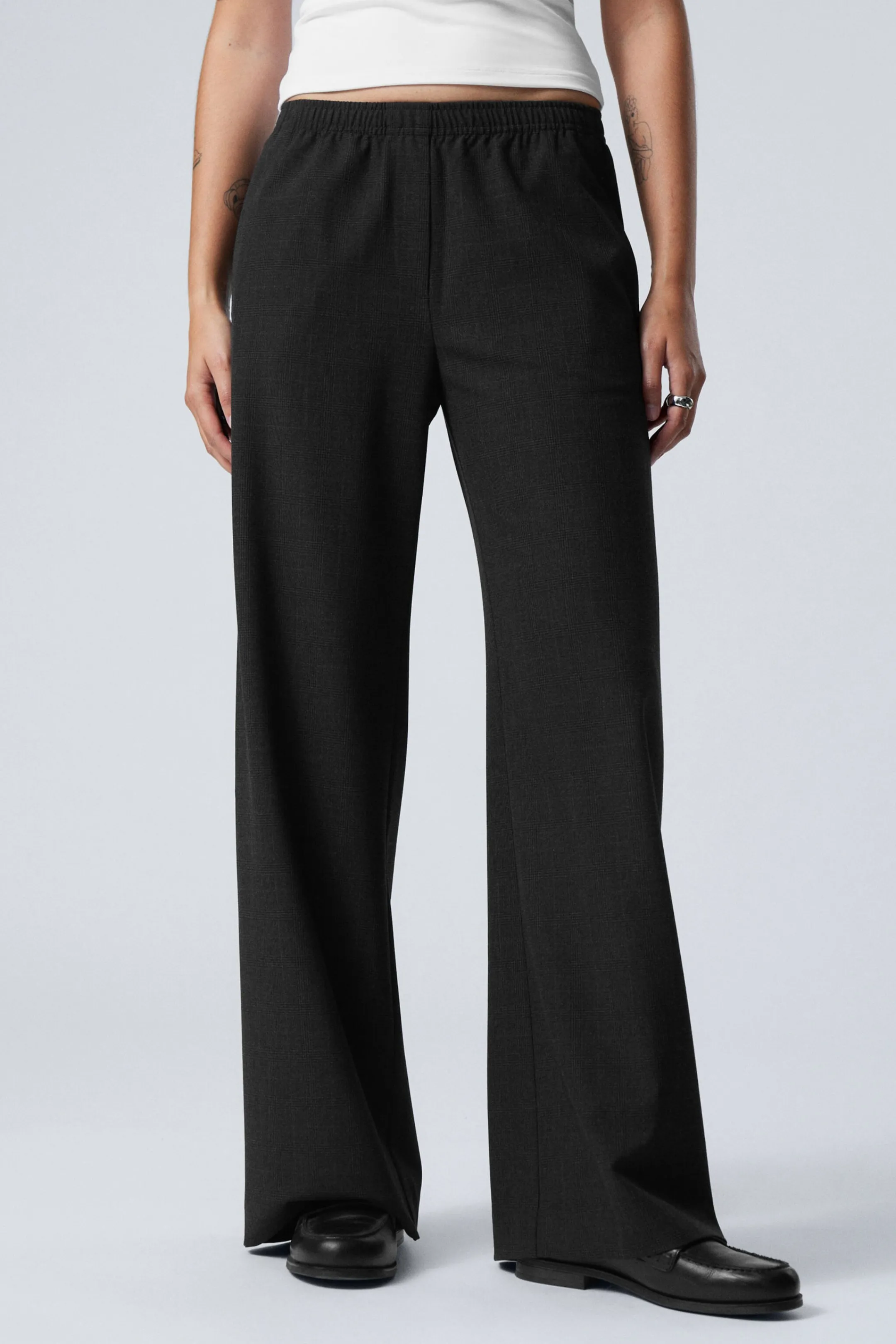 Weekday WIDE PULL ON SUITING TROUSERS>Women Trousers