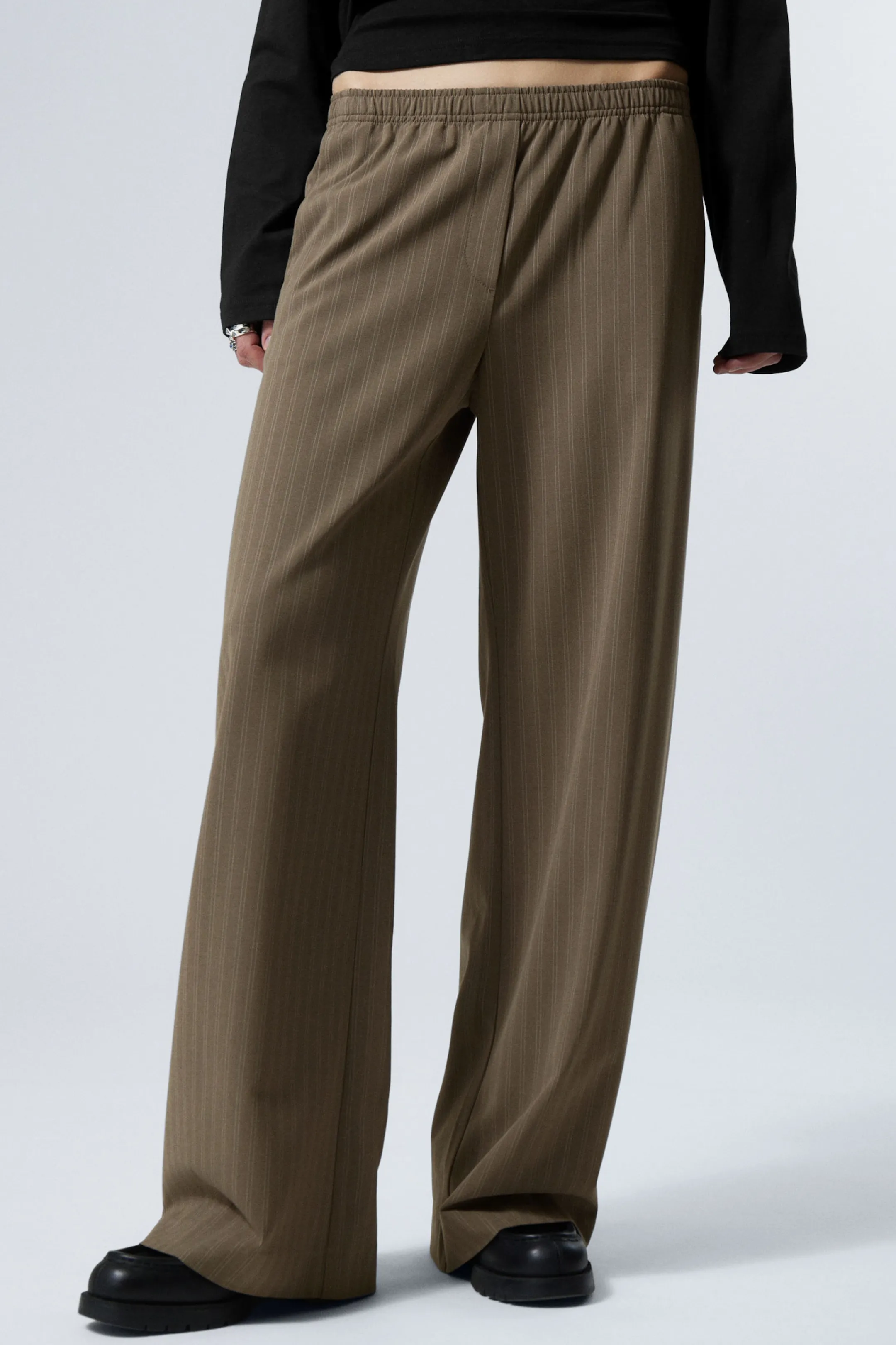 Weekday WIDE PULL ON SUITING TROUSERS>Women Trousers