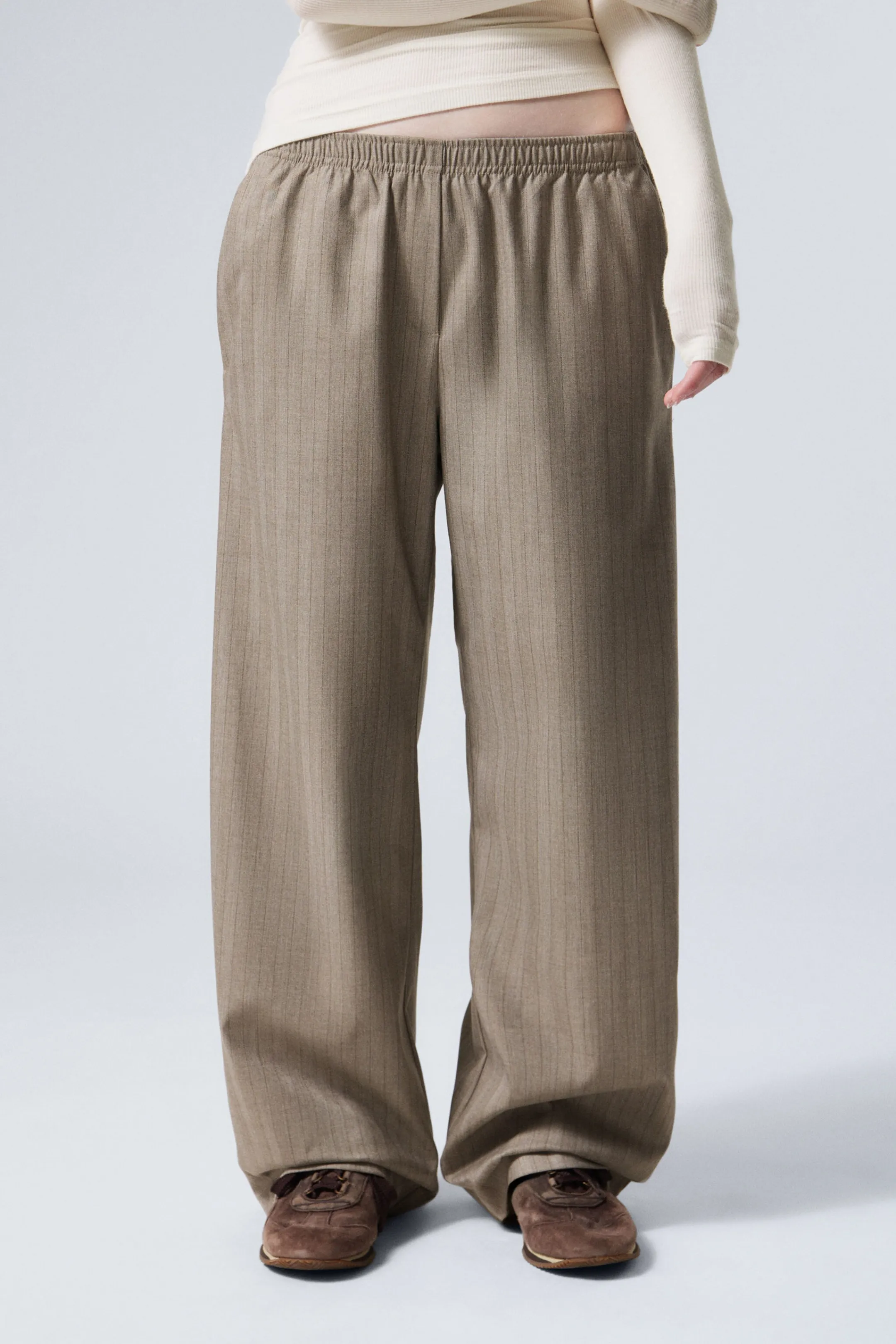 Weekday WIDE PULL ON SUITING TROUSERS>Women Trousers