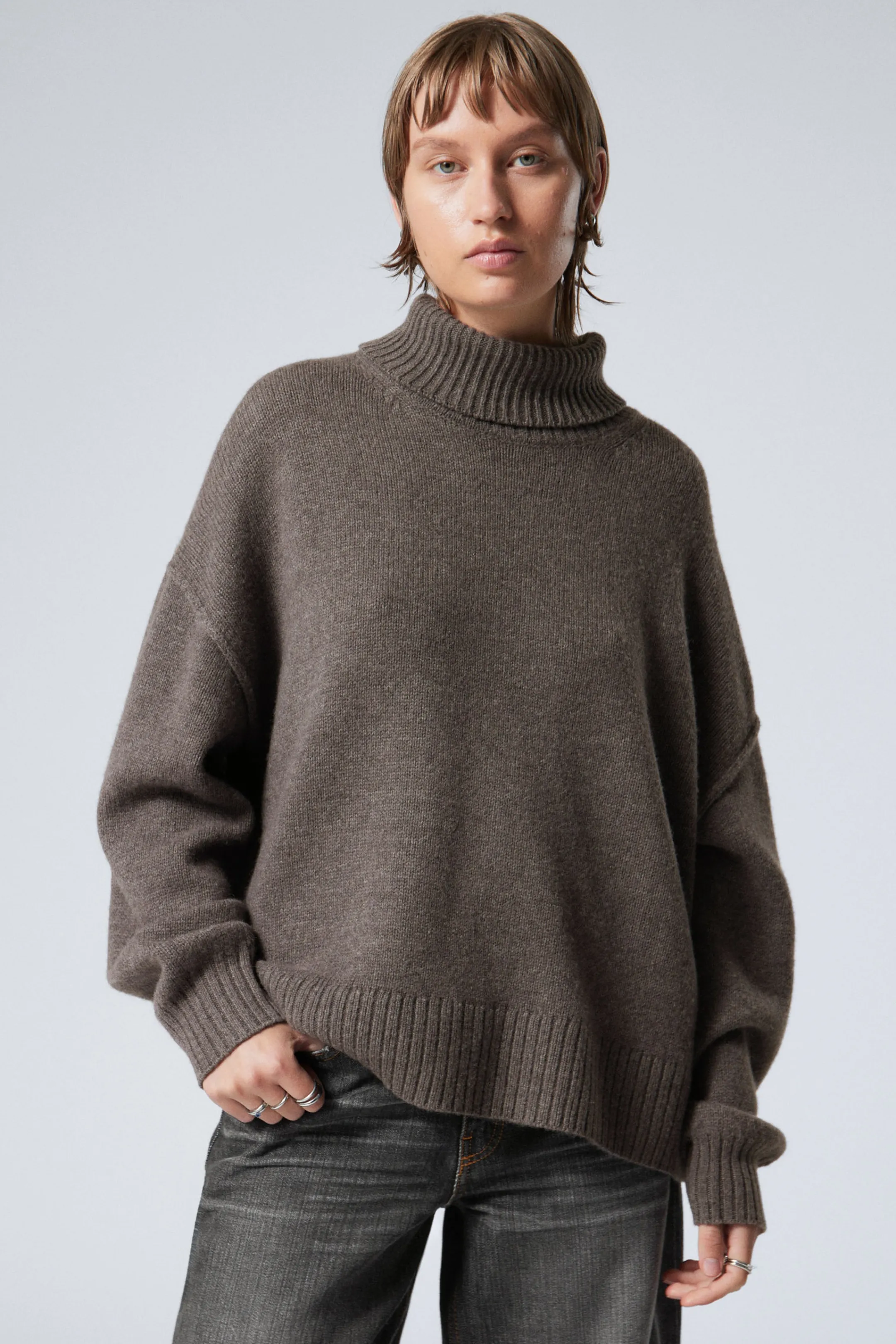 Weekday WOOL TURTLENECK SWEATER>Women Knitwear